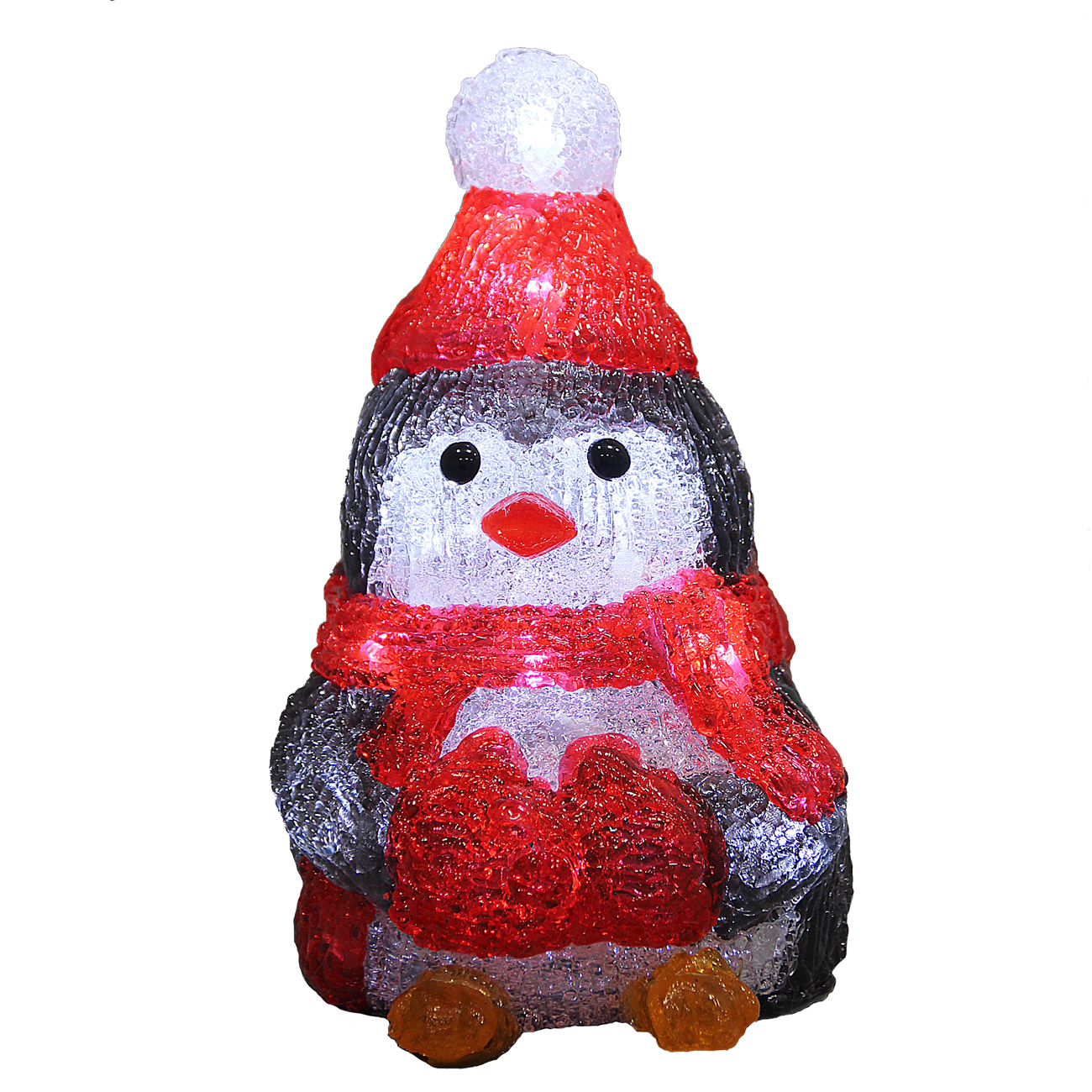 LED Acryl Figur Weihnachten Pinguin günstig online kaufen