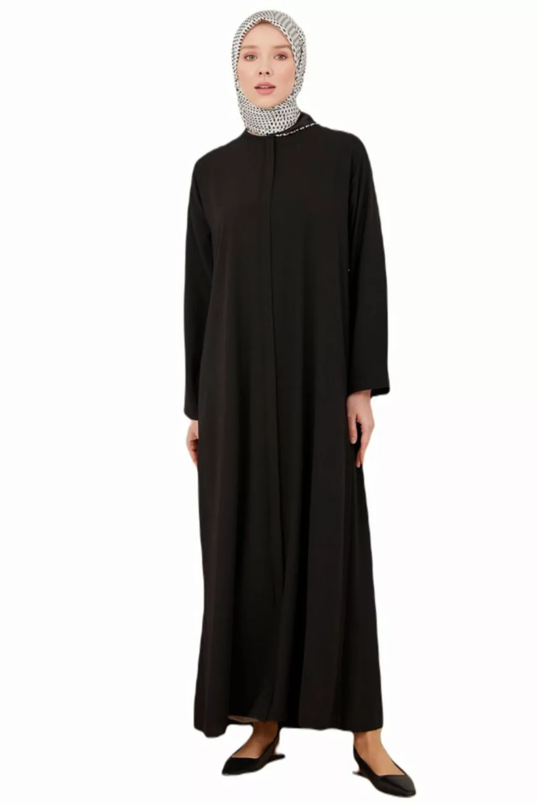 ARMİNE Langjacke Armine Abaya Damen, Hochwertiges Baumwolle, Vorne Offenes günstig online kaufen