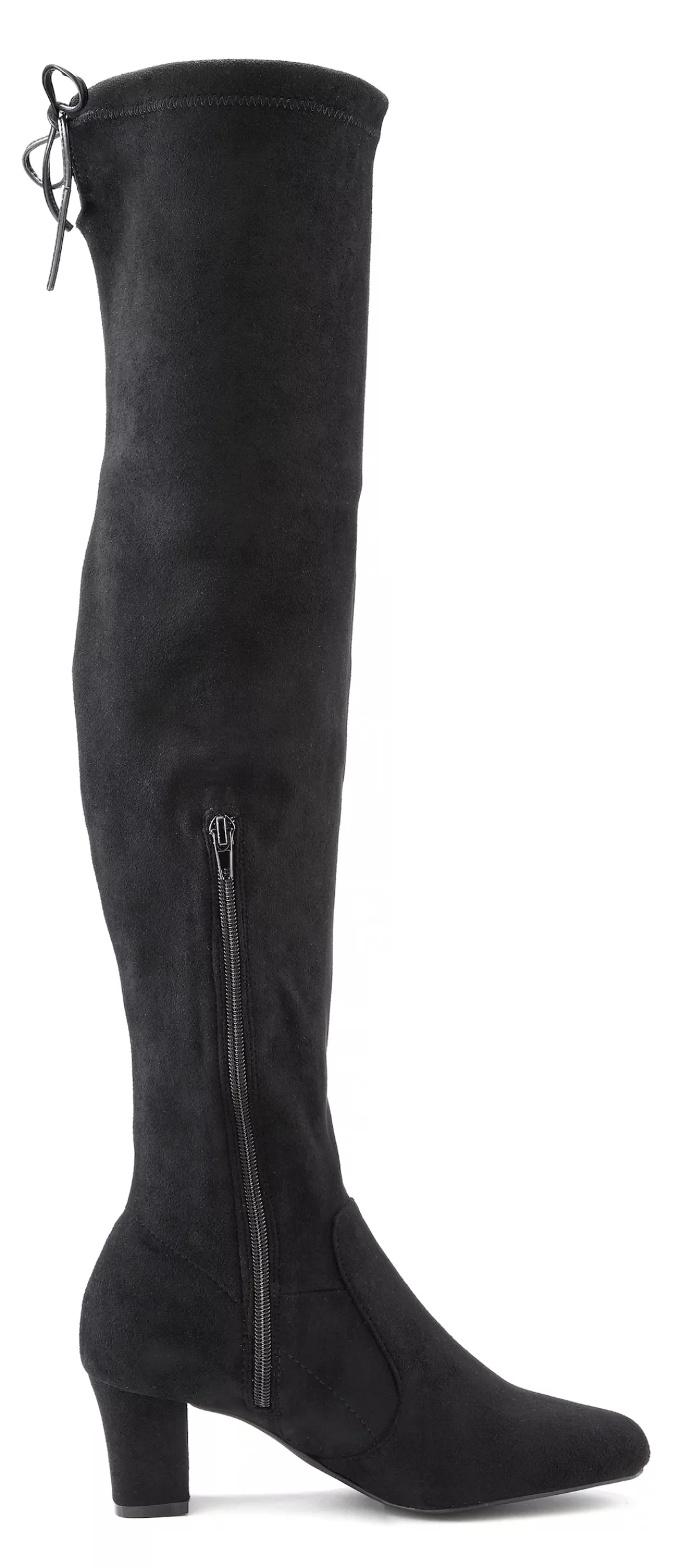 LASCANA Overkneestiefel, Langschaft Stiefel, Schlupf-Boot, weiches Stretchm günstig online kaufen