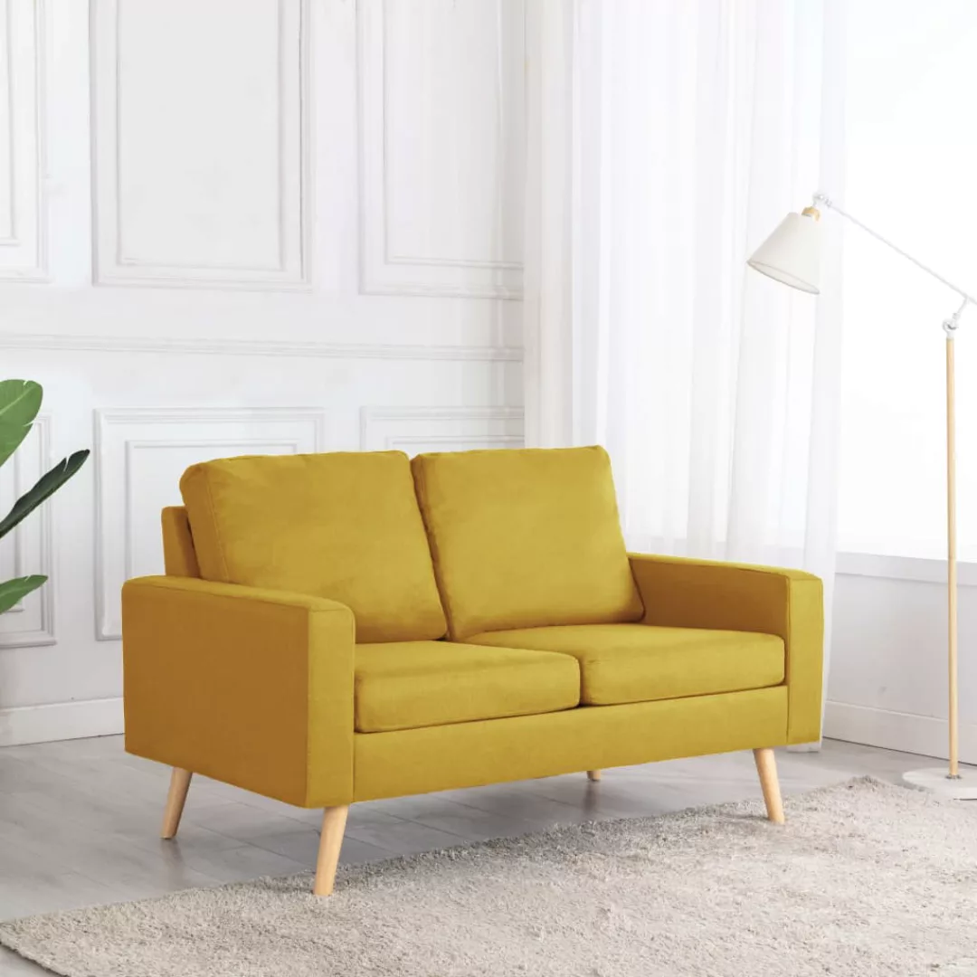 2-sitzer-sofa Gelb Stoff günstig online kaufen