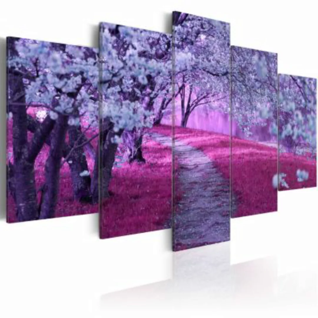 artgeist Wandbild The Road of Love rosa-kombi Gr. 200 x 100 günstig online kaufen