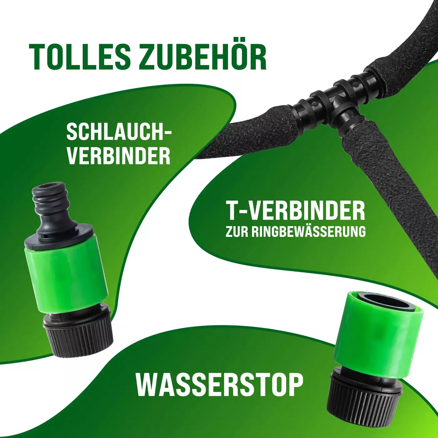 Bewässerungsschlauch 3er-Set 1/2" 15m günstig online kaufen