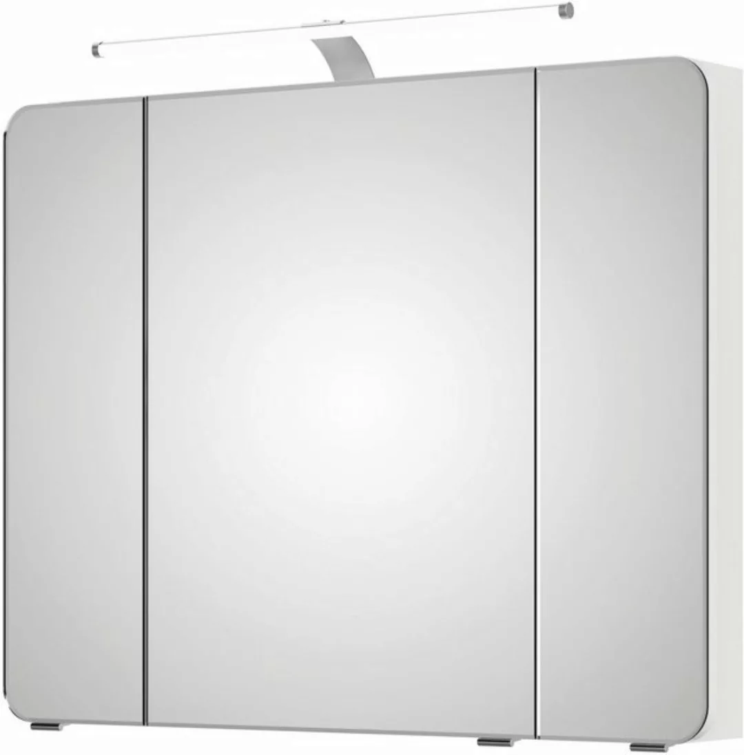 Saphir Spiegelschrank Serie 4005 Badezimmer-Spiegelschrank inkl. LED-Aufsat günstig online kaufen