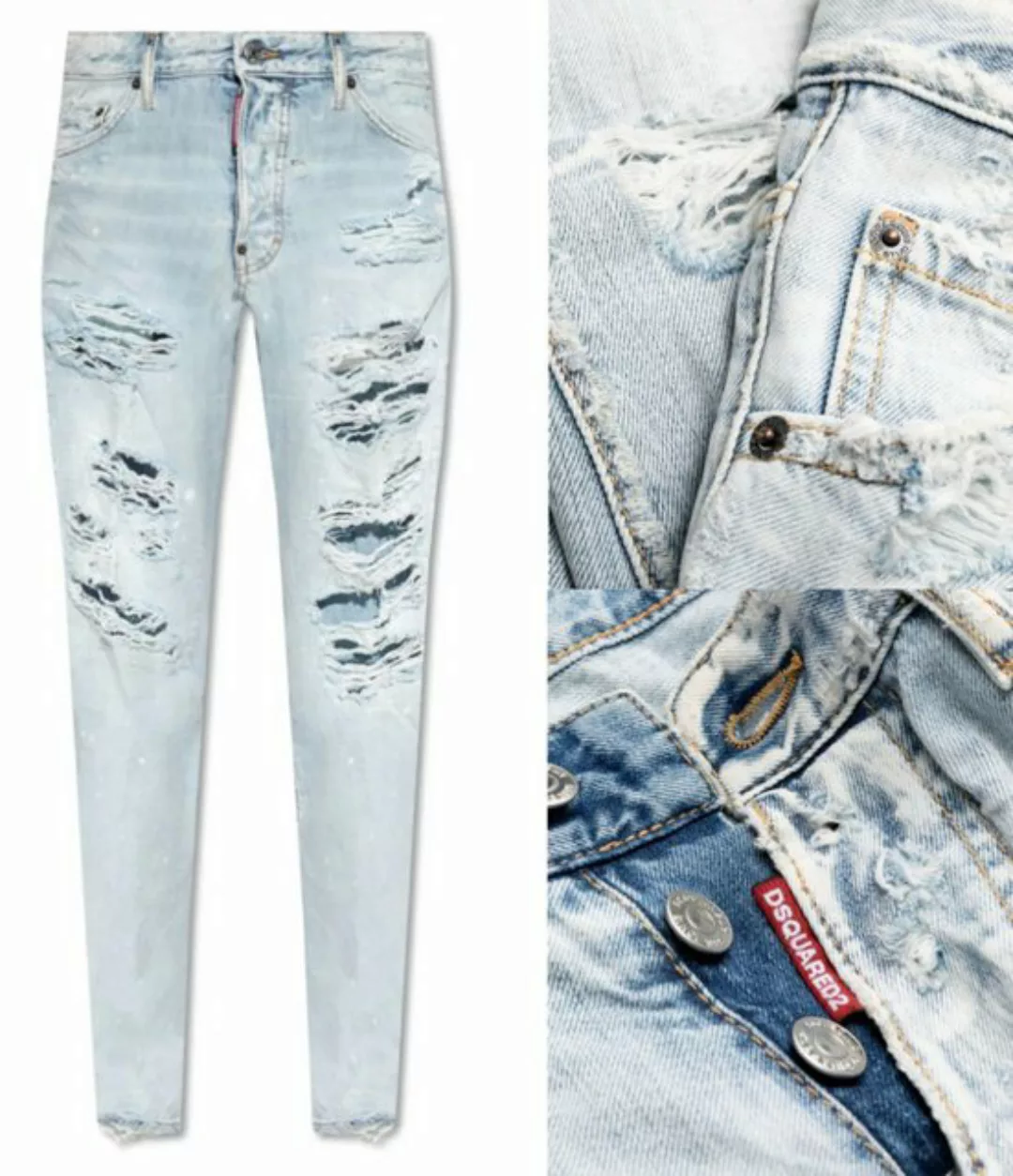 Dsquared2 Destroyed-Jeans DSQUARED2 COOL GUY JEANS Distressed Jeans Trouser günstig online kaufen