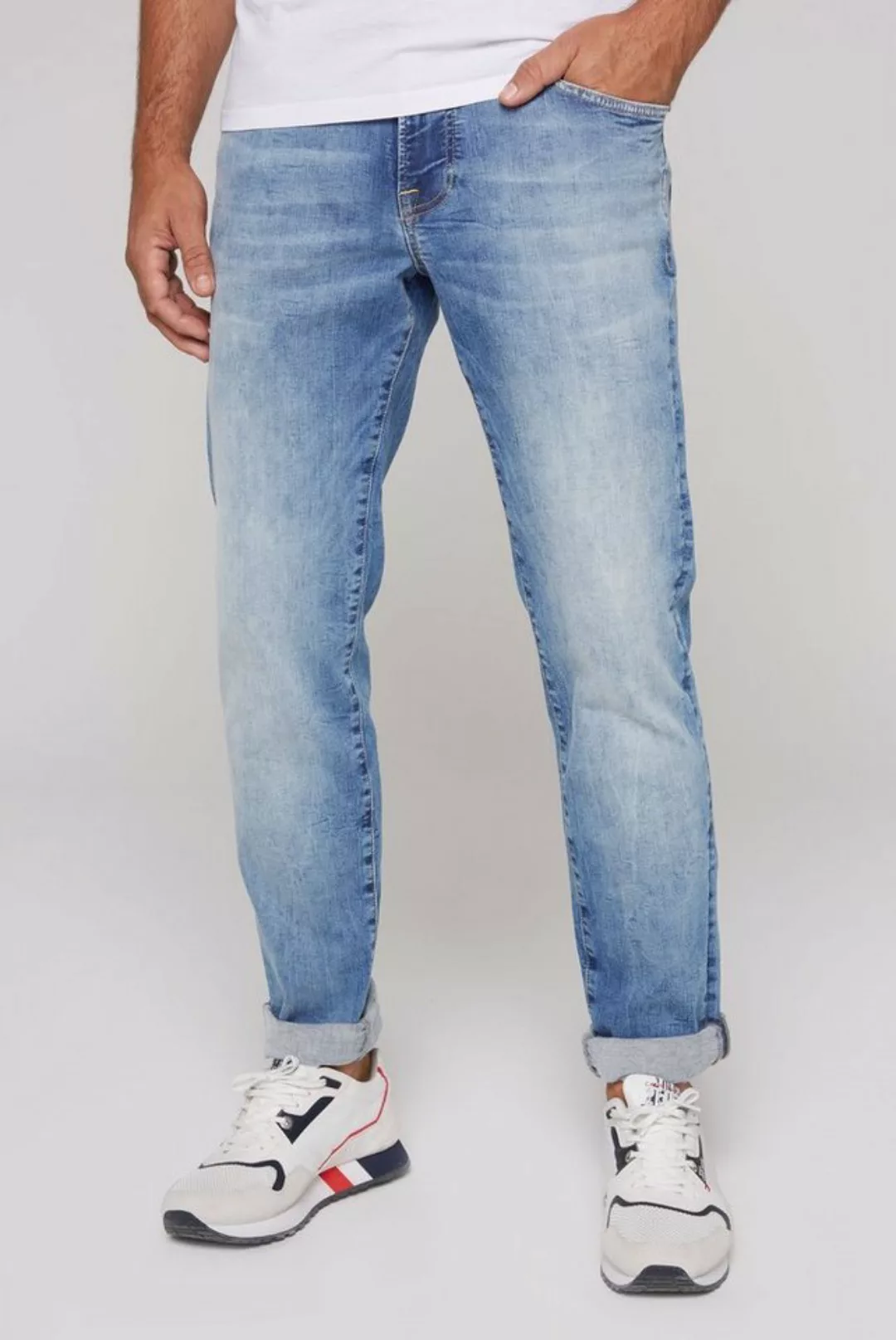 CAMP DAVID Regular-fit-Jeans, mit hoher Leibhöhe günstig online kaufen