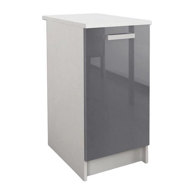 Bigbuy Unterschrank Kücheneinheit START Grau 40 x 60 x 85 cm Küchenschrank günstig online kaufen