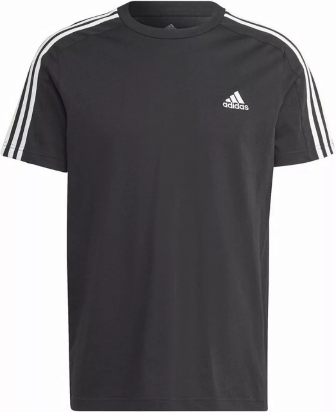 adidas Sportswear Kurzarmshirt 3 STREIFEN SJ Herren T-Shirt schwarz/weiß günstig online kaufen