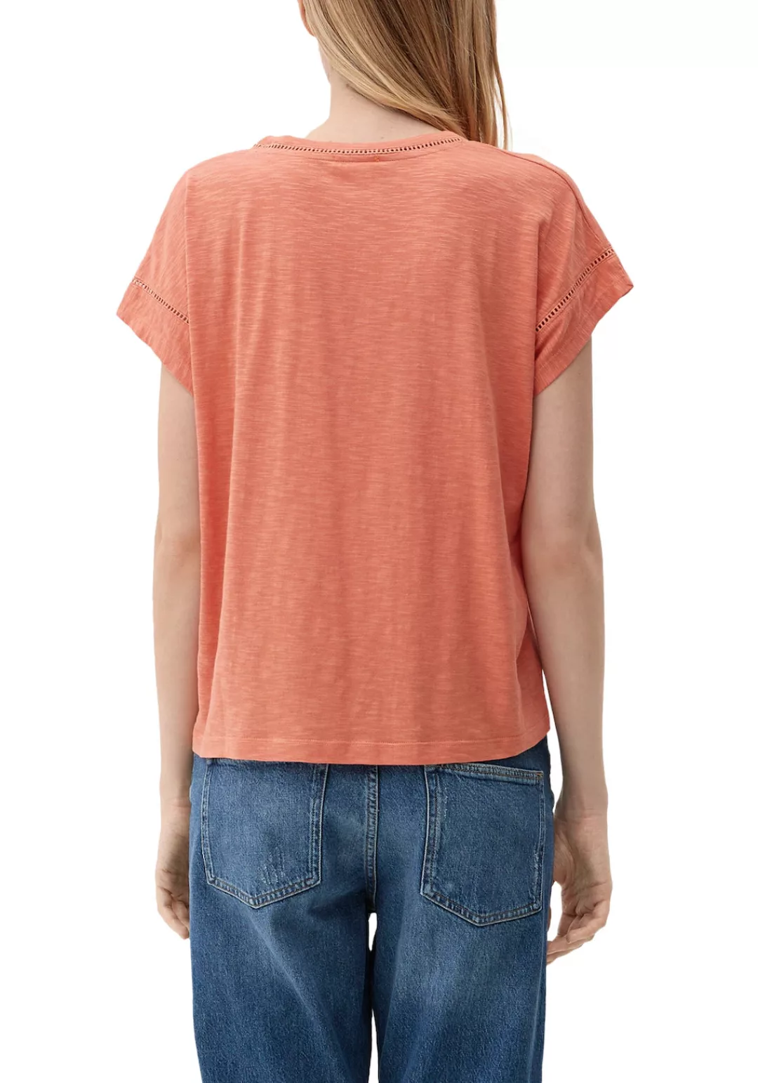 s.Oliver T-Shirt mit Zierborten günstig online kaufen