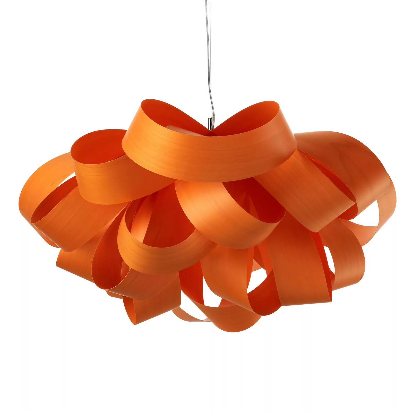 LZF Agatha Small Hängeleuchte, 78x76cm, orange günstig online kaufen