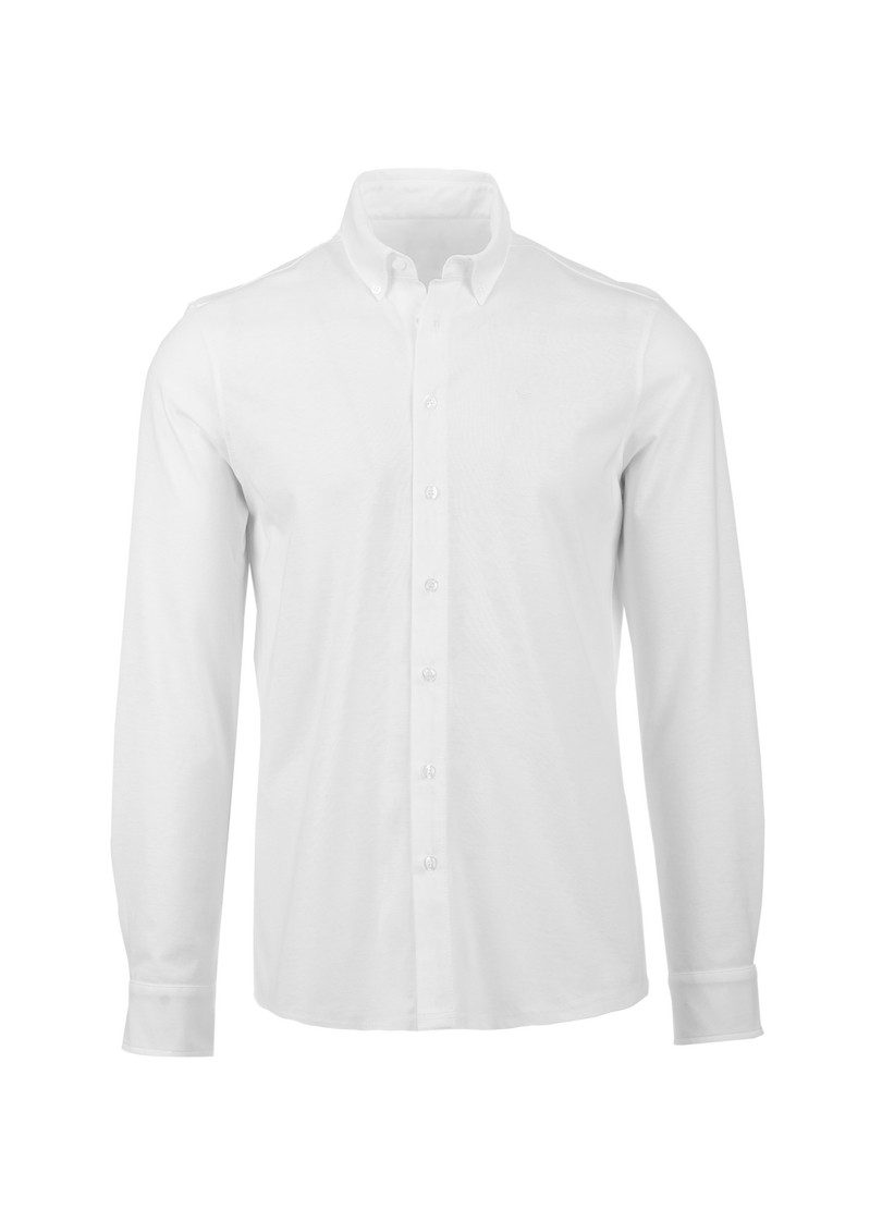 Trigema Poloshirt "TRIGEMA Business-Hemd aus DELUXE-Single-Jersey", (1 tlg. günstig online kaufen