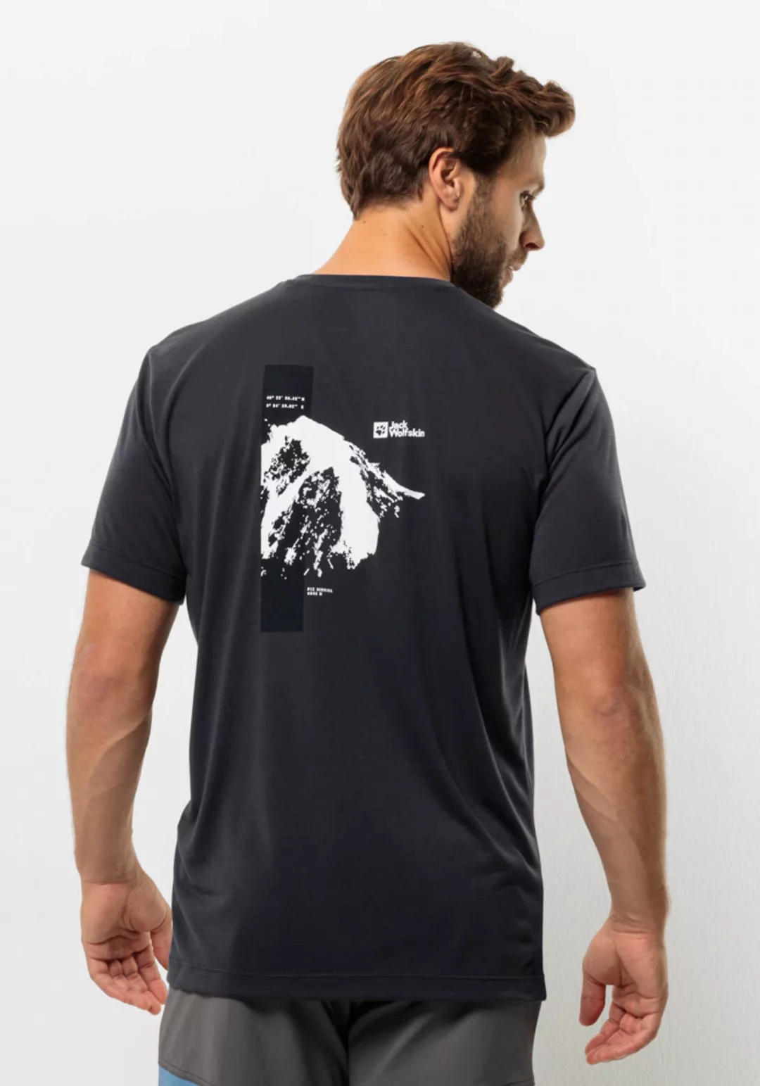 Jack Wolfskin T-Shirt "VONNAN S/S GRAPHIC T M" günstig online kaufen