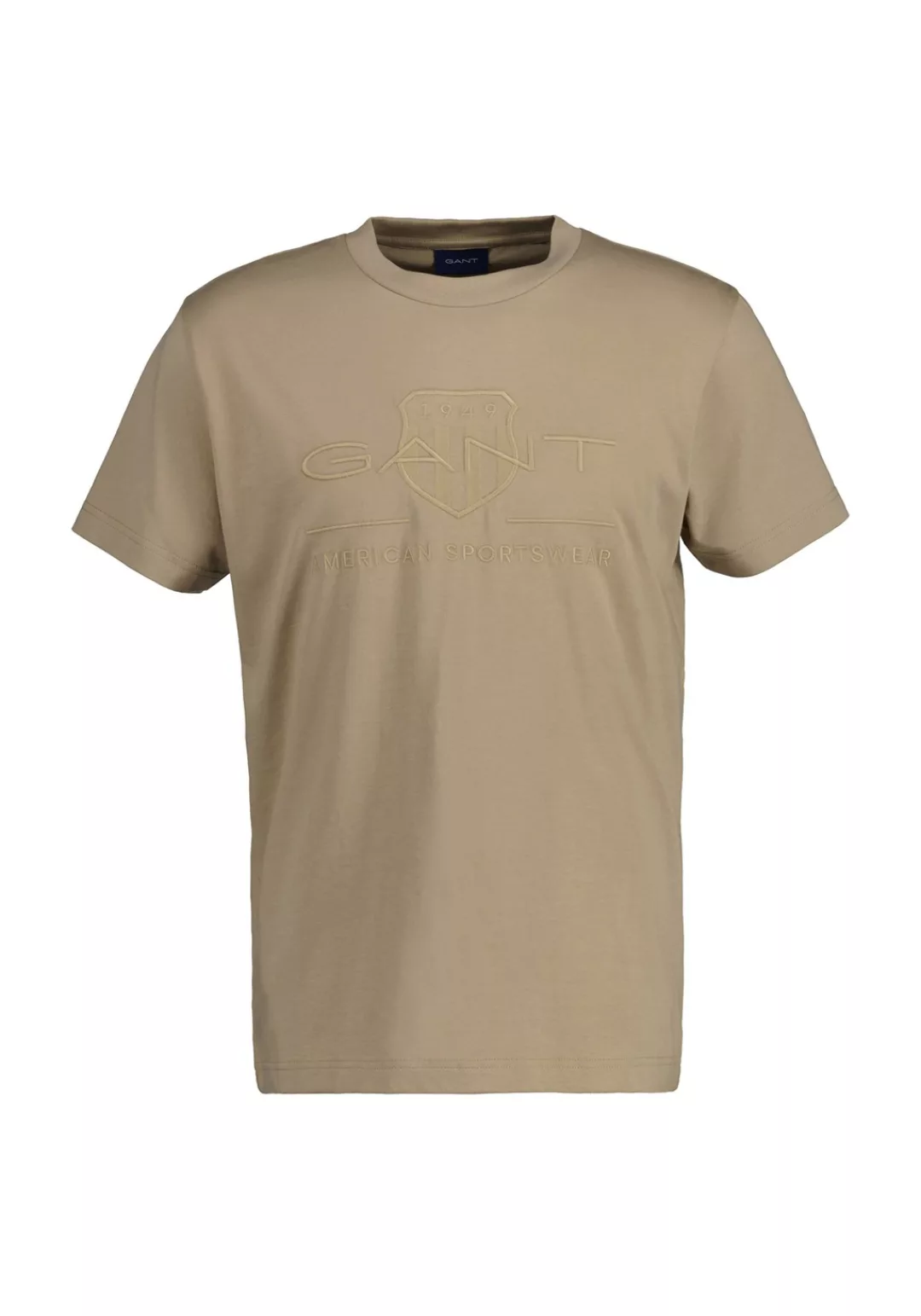 Gant T-Shirt "T-Shirt REG TONAL SHIELD T-SHIRT 1er Pack" günstig online kaufen