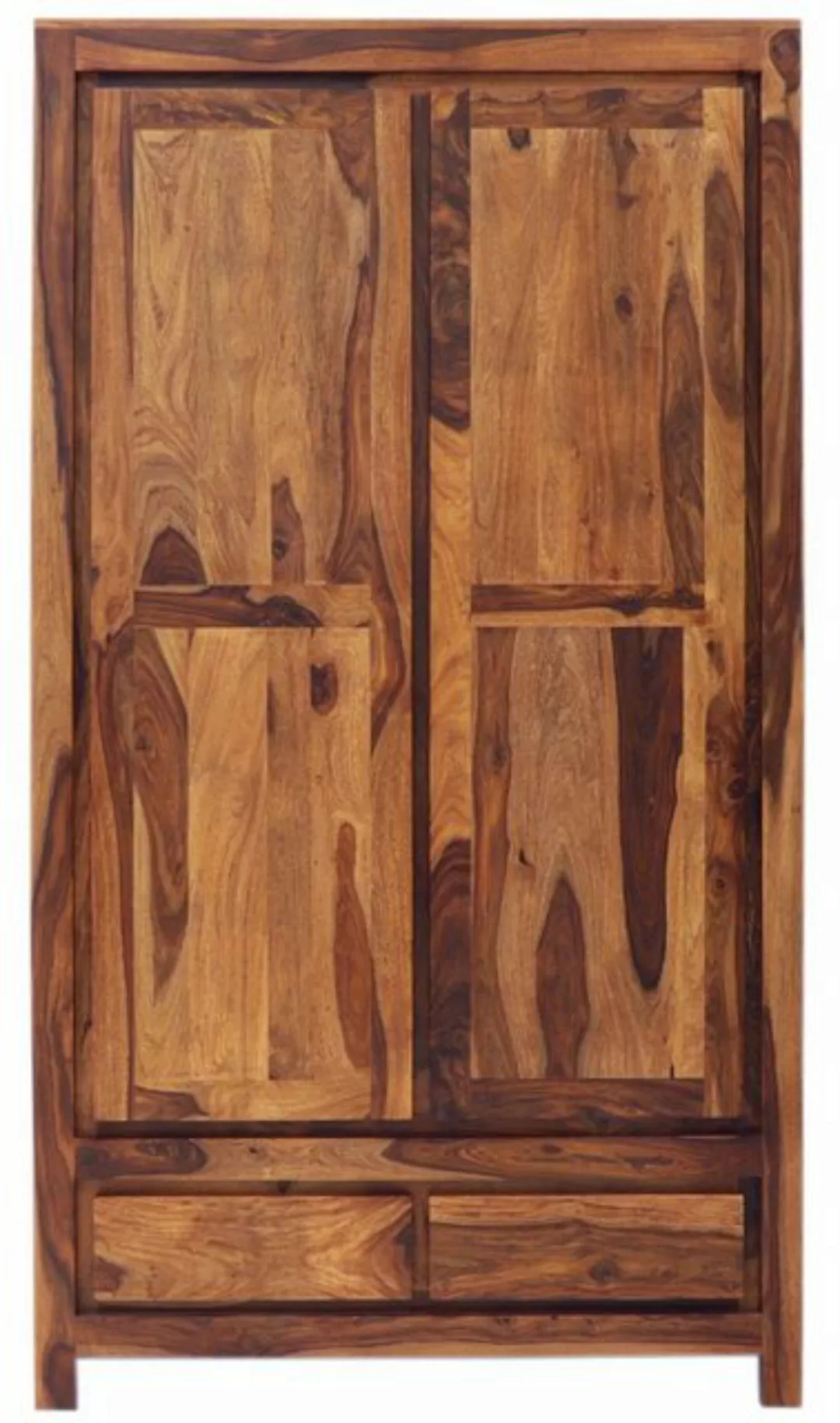 Indischesmoebelhausde Kleiderschrank Schrank Gani 110x200x60 aus indischem günstig online kaufen