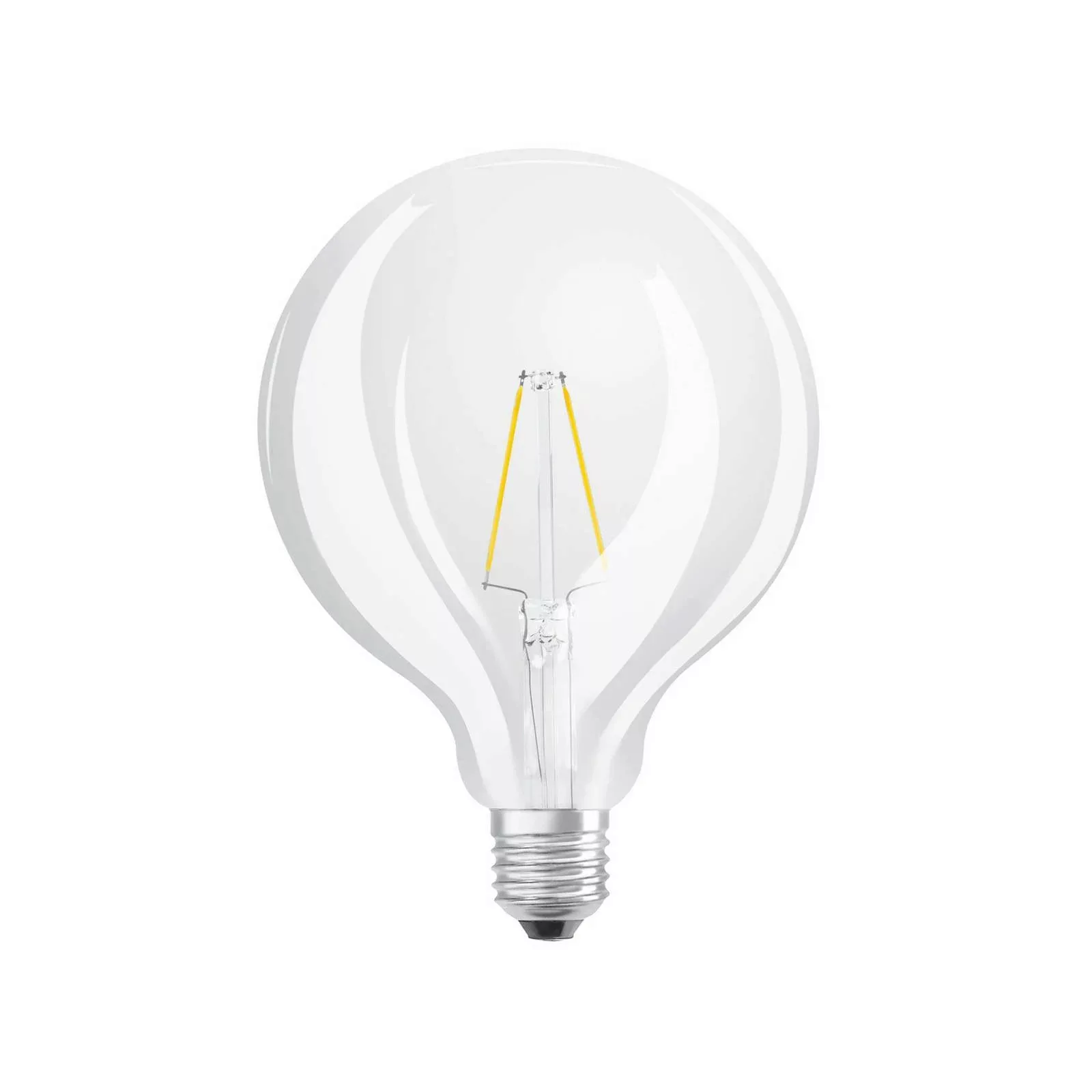 LED-Leuchtmittel Globe G125 E27, 2,5 W klar Filament 2.700 K günstig online kaufen