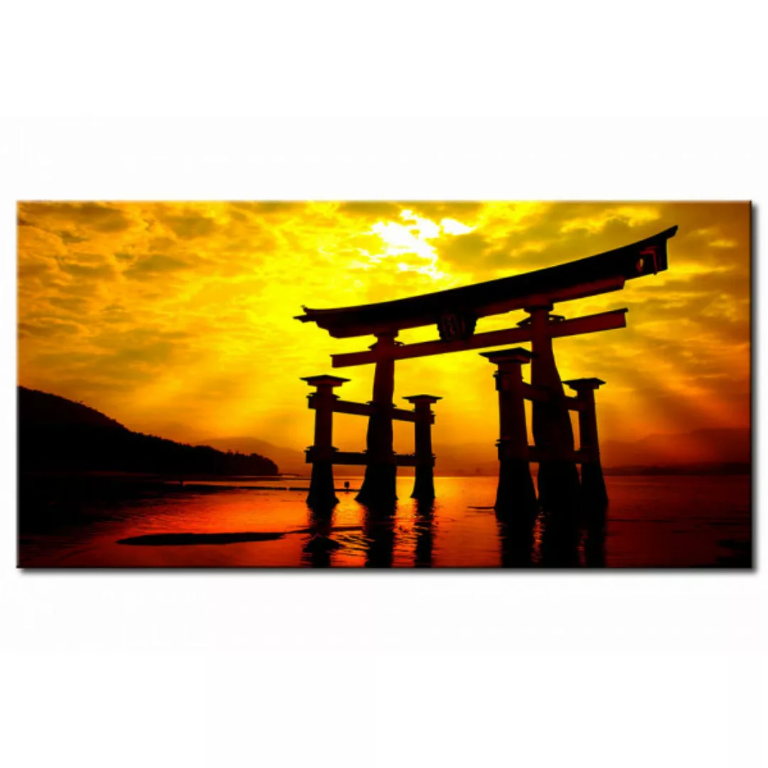Leinwandbild Orientflair - Sonnenuntergang  XXL günstig online kaufen