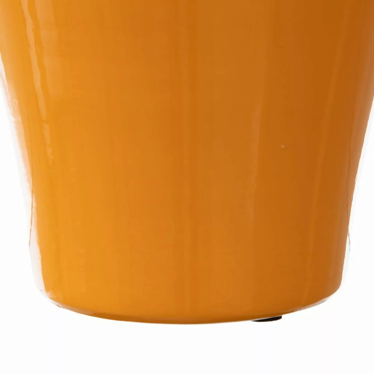 Vase Aus Keramik 18 X 18 X 32 Cm Gelb günstig online kaufen