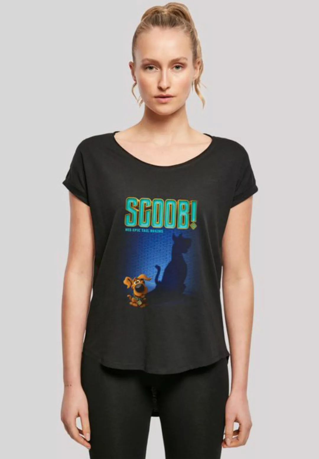F4NT4STIC T-Shirt Long Cut T-Shirt 'Scooby Doo Movie Poster' Damen,Premium günstig online kaufen