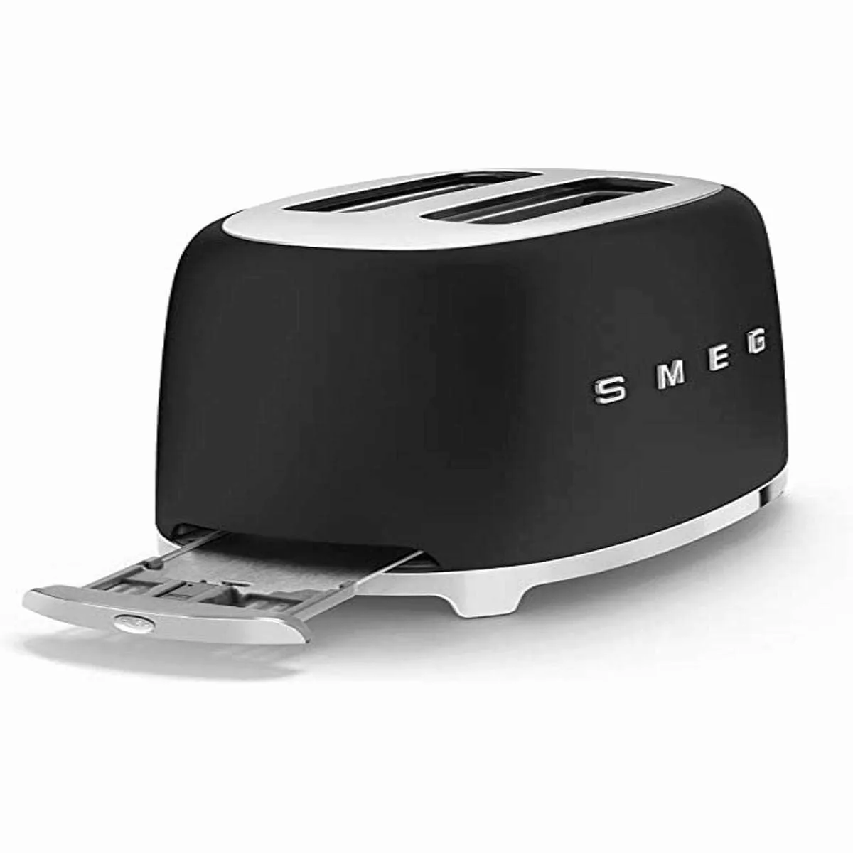 Smeg - TSF01 2-Scheiben Toaster Matt - schwarz/matt/BxHxT 31x19,8x19,5cm/6 günstig online kaufen