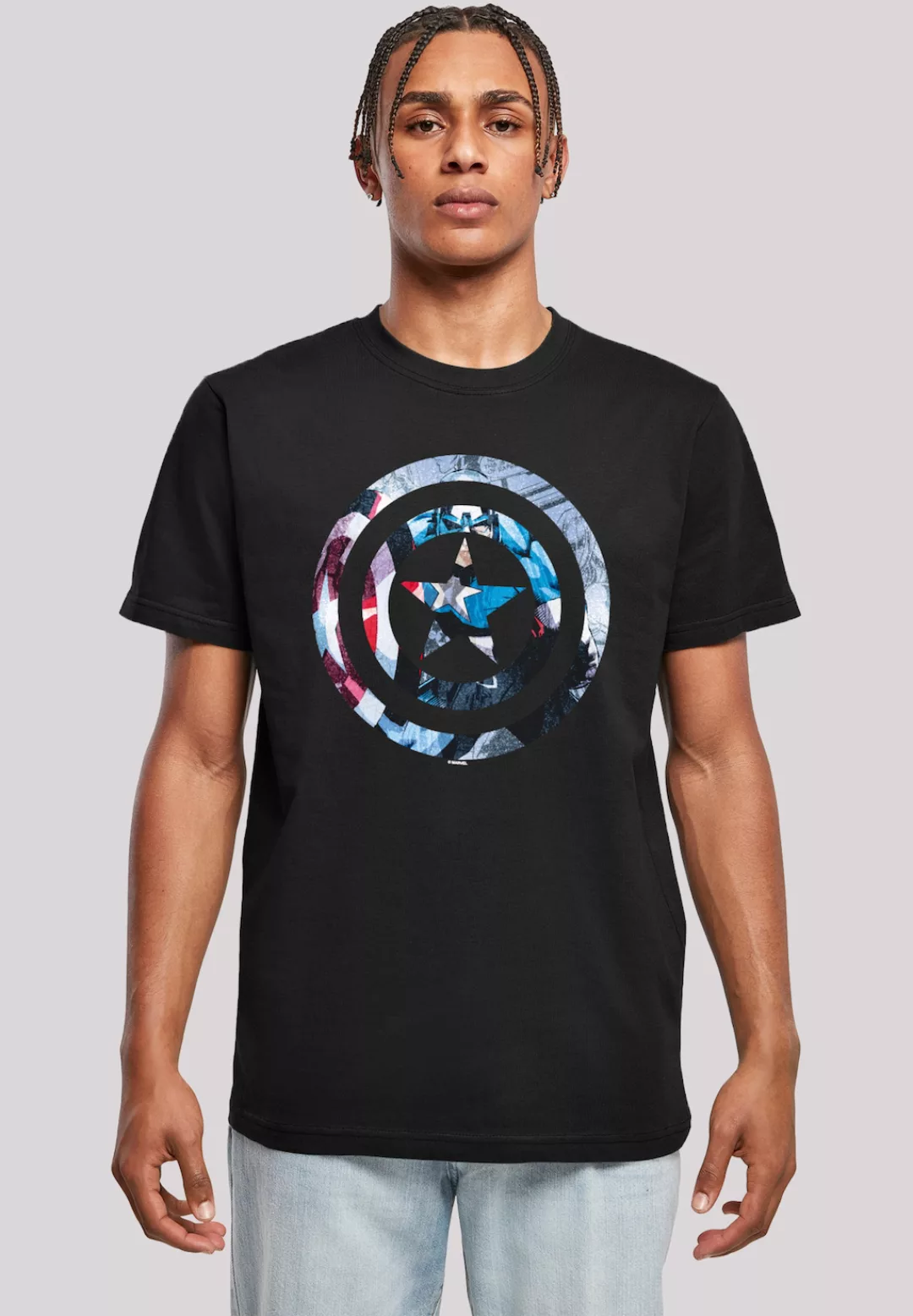 F4NT4STIC T-Shirt "Marvel Superhelden Avengers Captain America", Herren,Pre günstig online kaufen