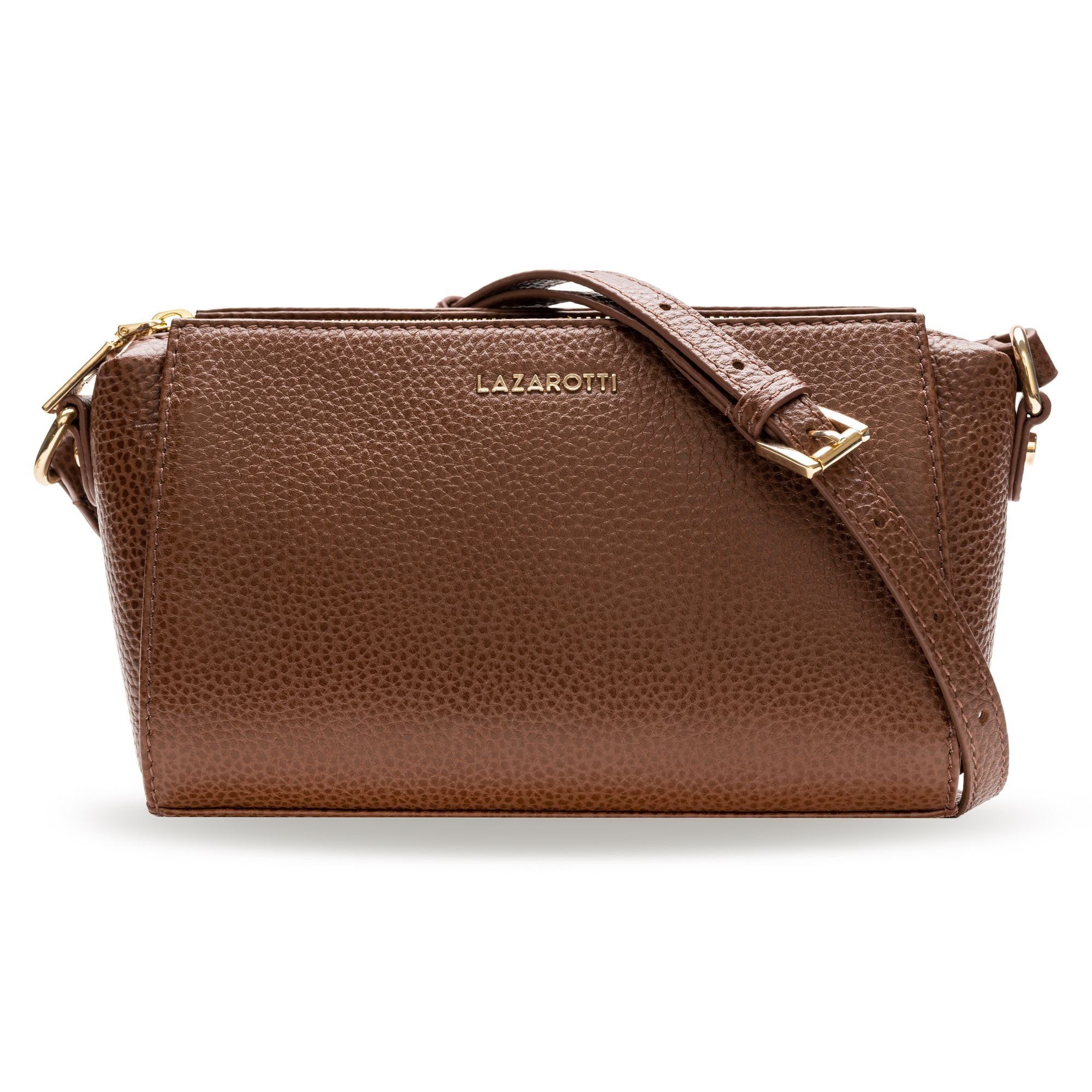Lazarotti Umhängetasche Bologna Leather, Leder günstig online kaufen