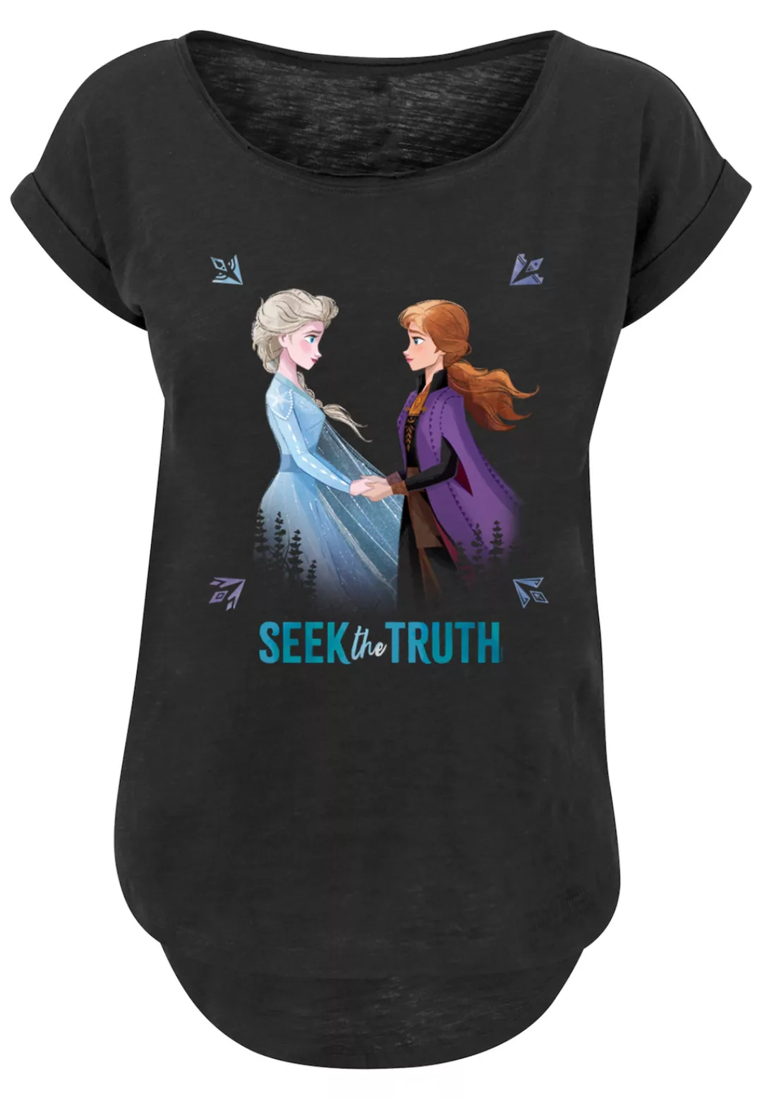 F4NT4STIC T-Shirt "Disney Frozen 2 Elsa And Anna Seek The Truth", Print günstig online kaufen