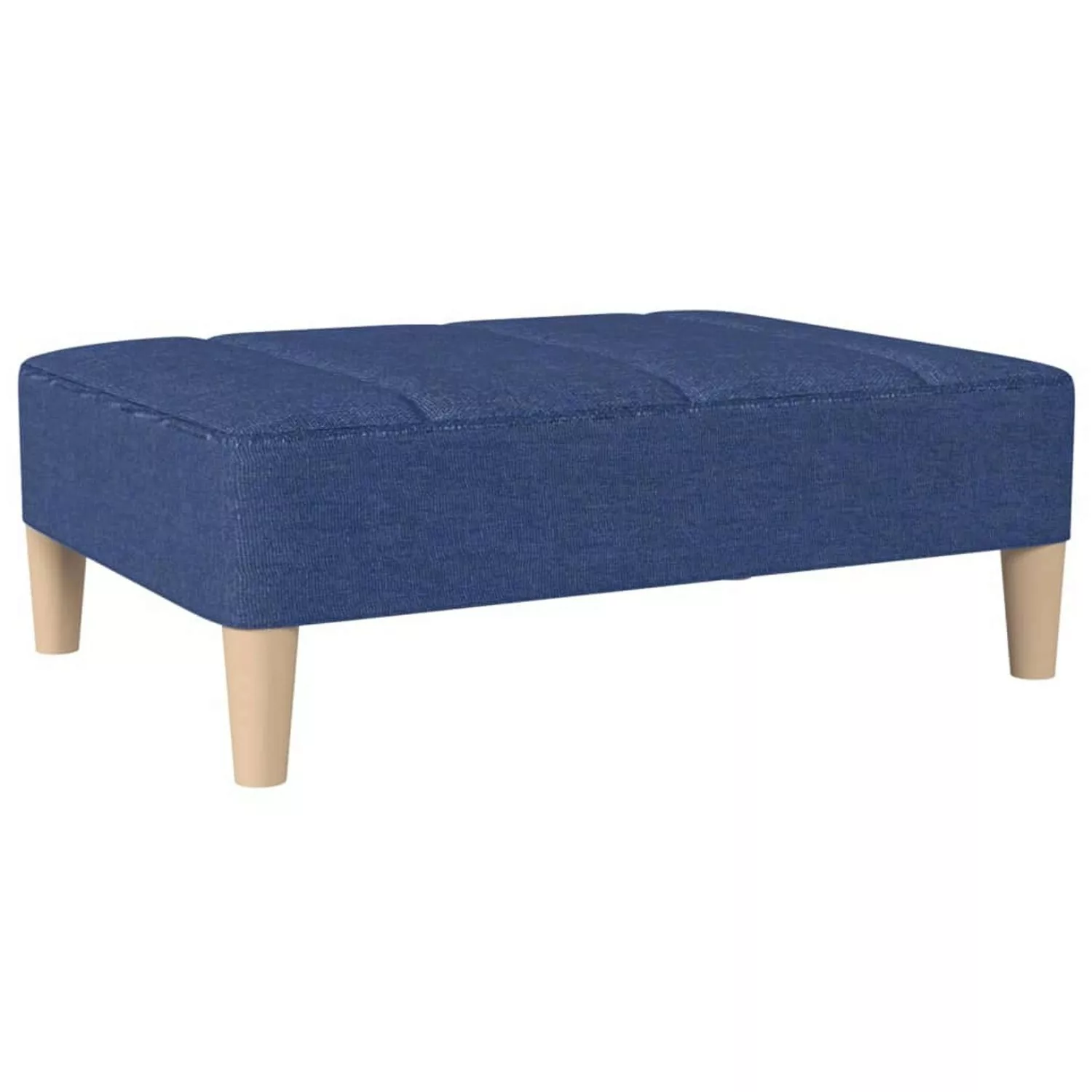 Fußhocker Blau 78x56x32 Cm Stoff günstig online kaufen