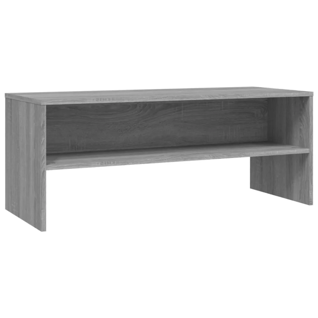 Vidaxl Tv-schrank Grau Sonoma 100x40x40 Cm Holzwerkstoff günstig online kaufen
