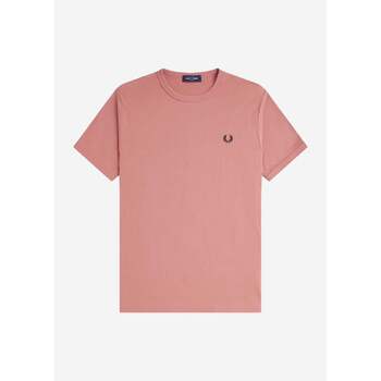 Fred Perry  T-Shirts & Poloshirts Ringer t-shirt - putty pink günstig online kaufen