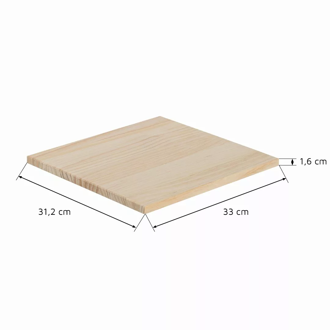 Astigarraga Kit Line Einlegeboden Vollholz-Regalboden - günstig online kaufen