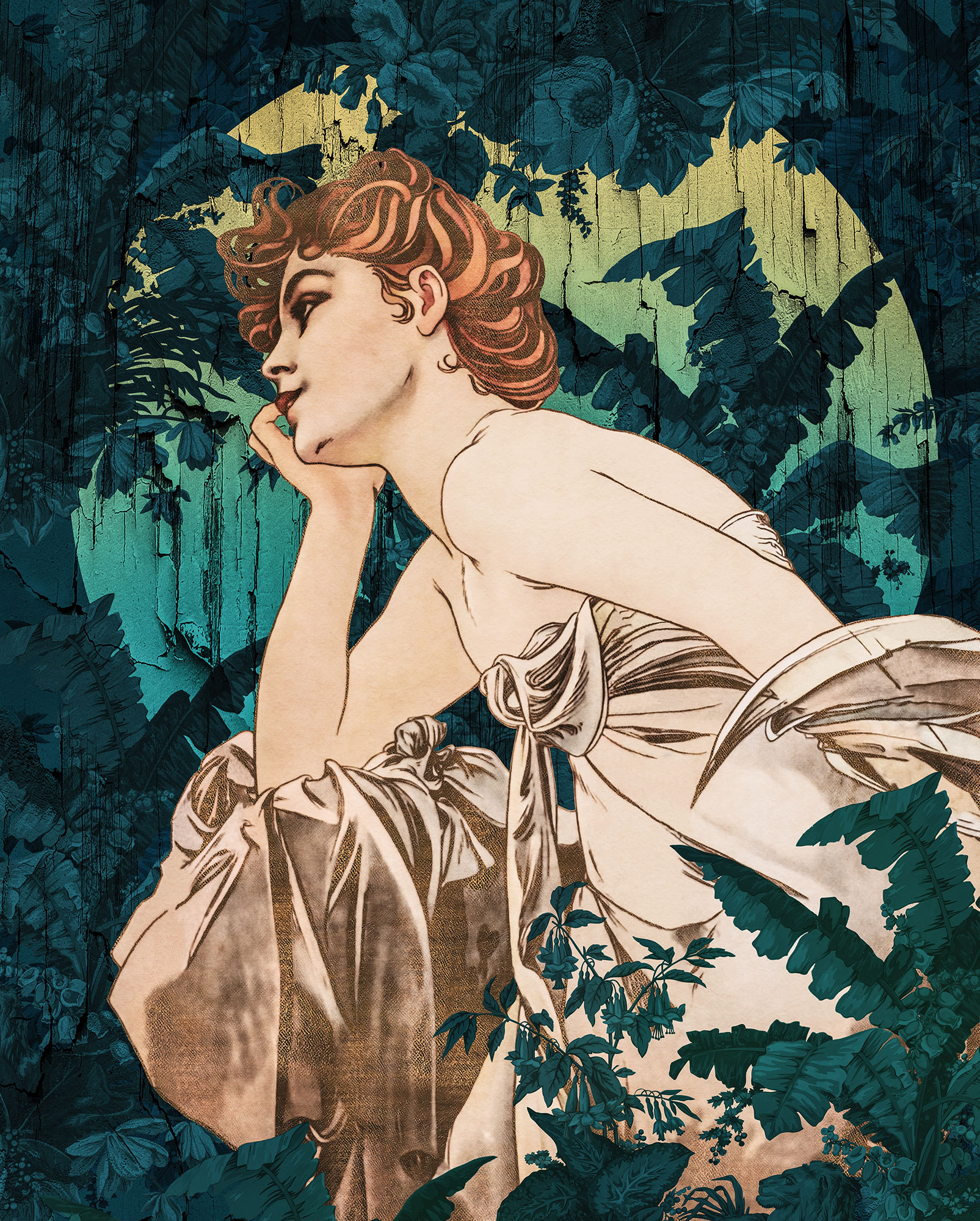 Komar Bild "Désirée", Natur, (1 St.), Wandbild zur Dekoration - ohne Rahmen günstig online kaufen