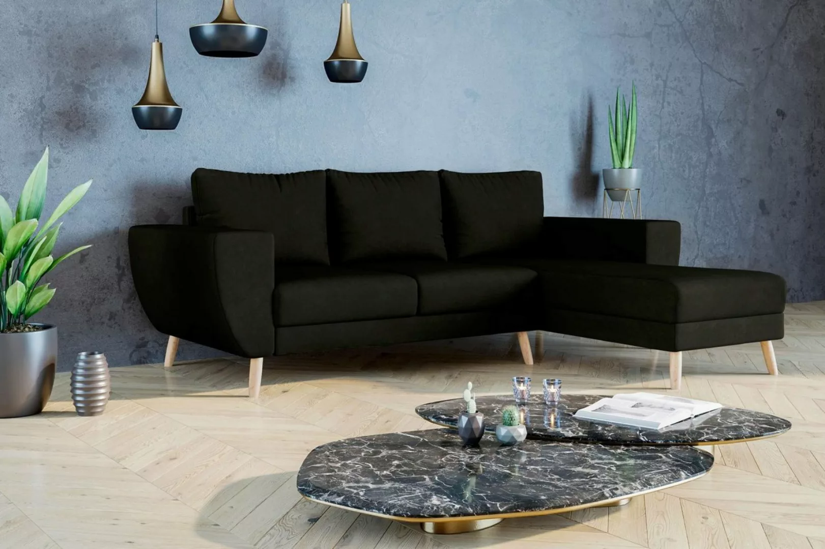 99rooms Ecksofa Marco, L-Form, Eckcouch, Design günstig online kaufen