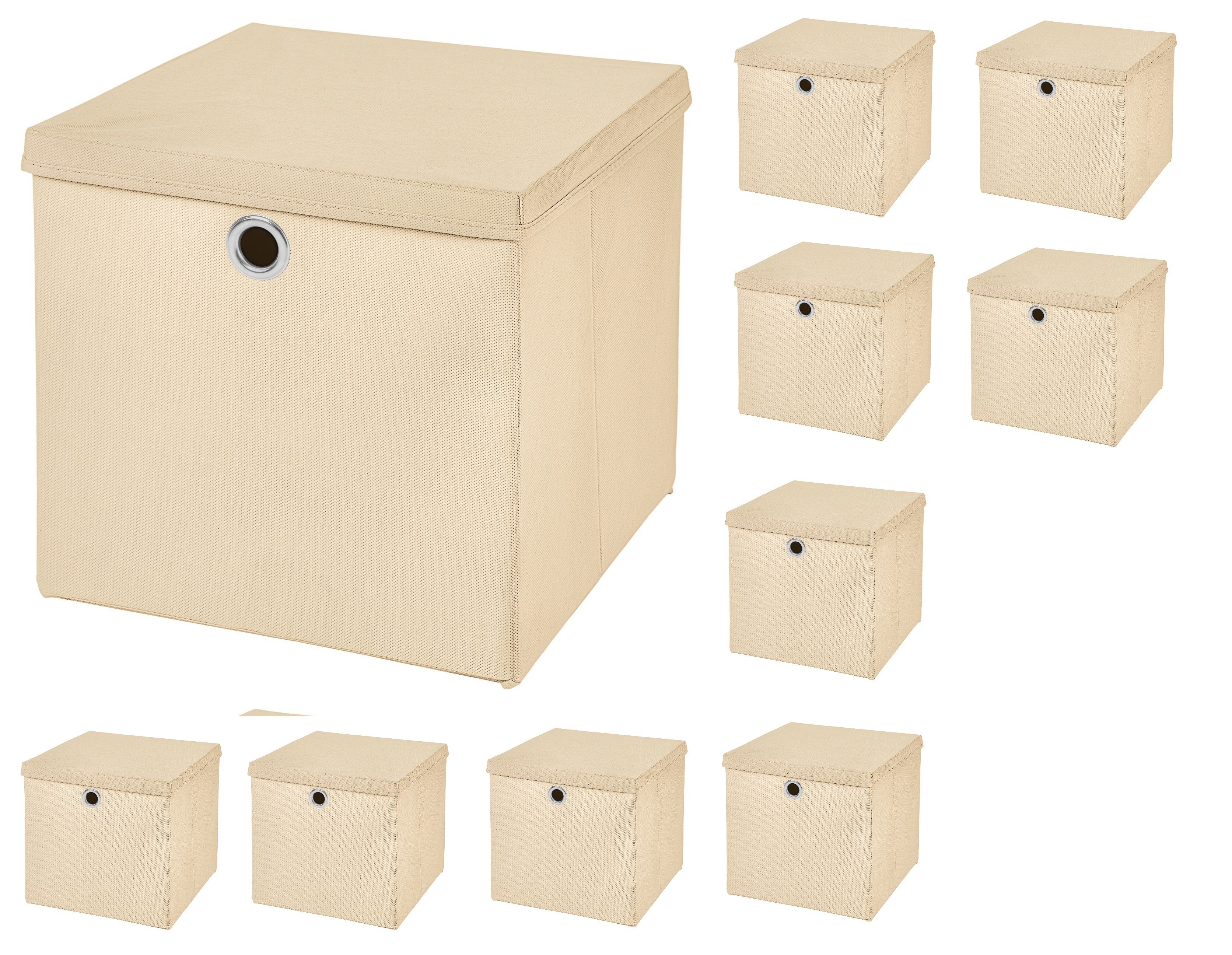 StickandShine Aufbewahrungsbox 10 Stück 33 x günstig online kaufen