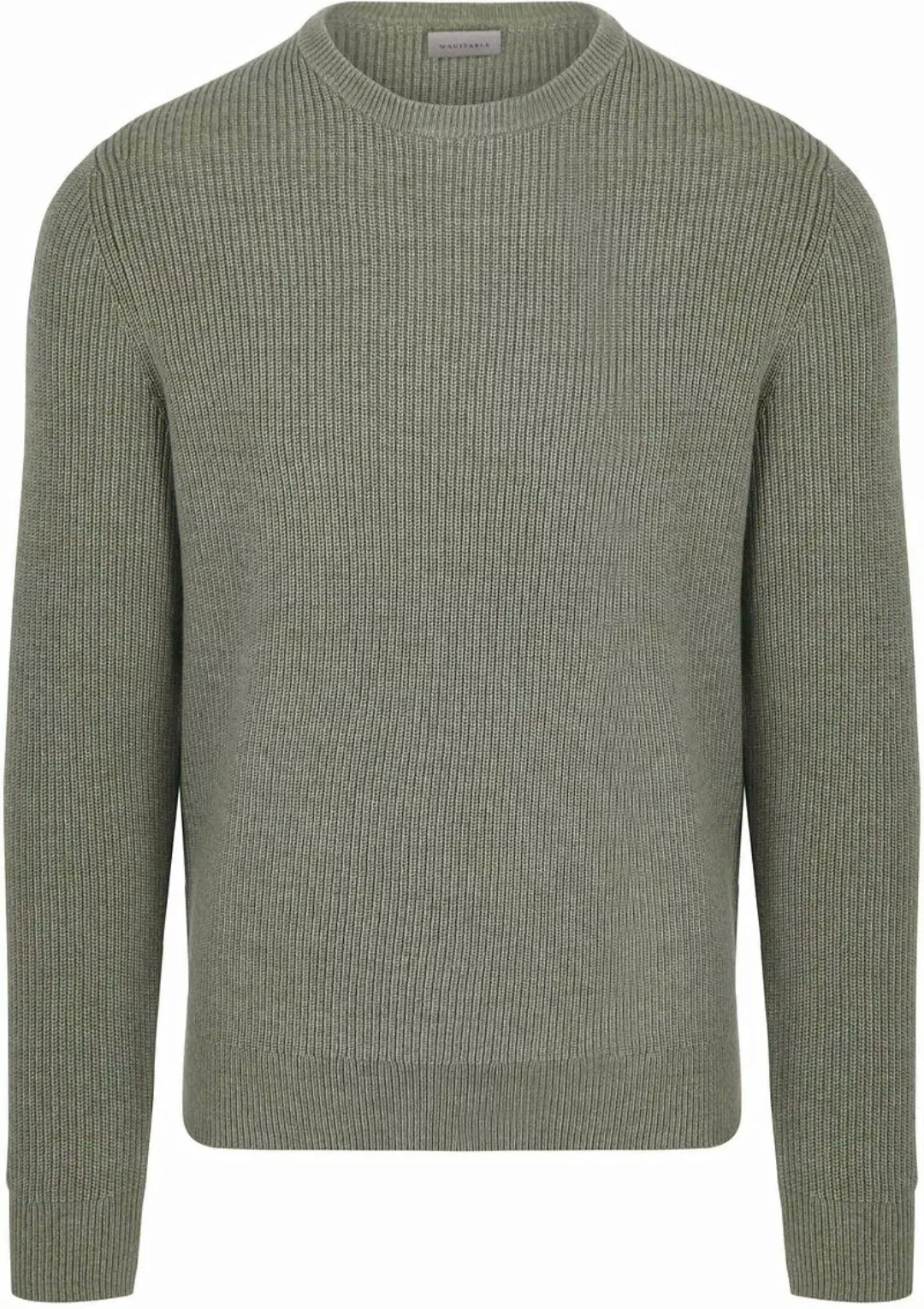 Suitable Pullover Wool Blend Grün - Größe M günstig online kaufen