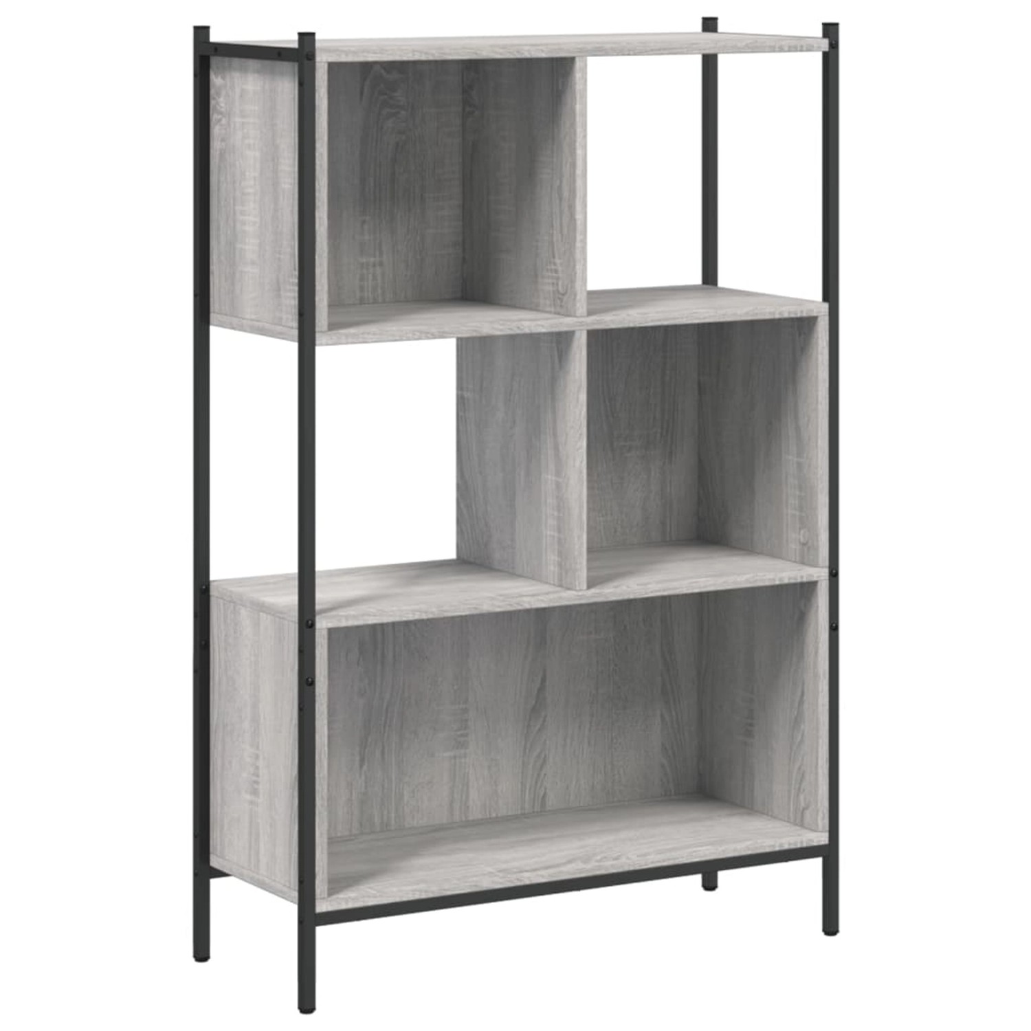 vidaXL Bücherregal Grau Sonoma 72x28x109 cm Holzwerkstoff günstig online kaufen