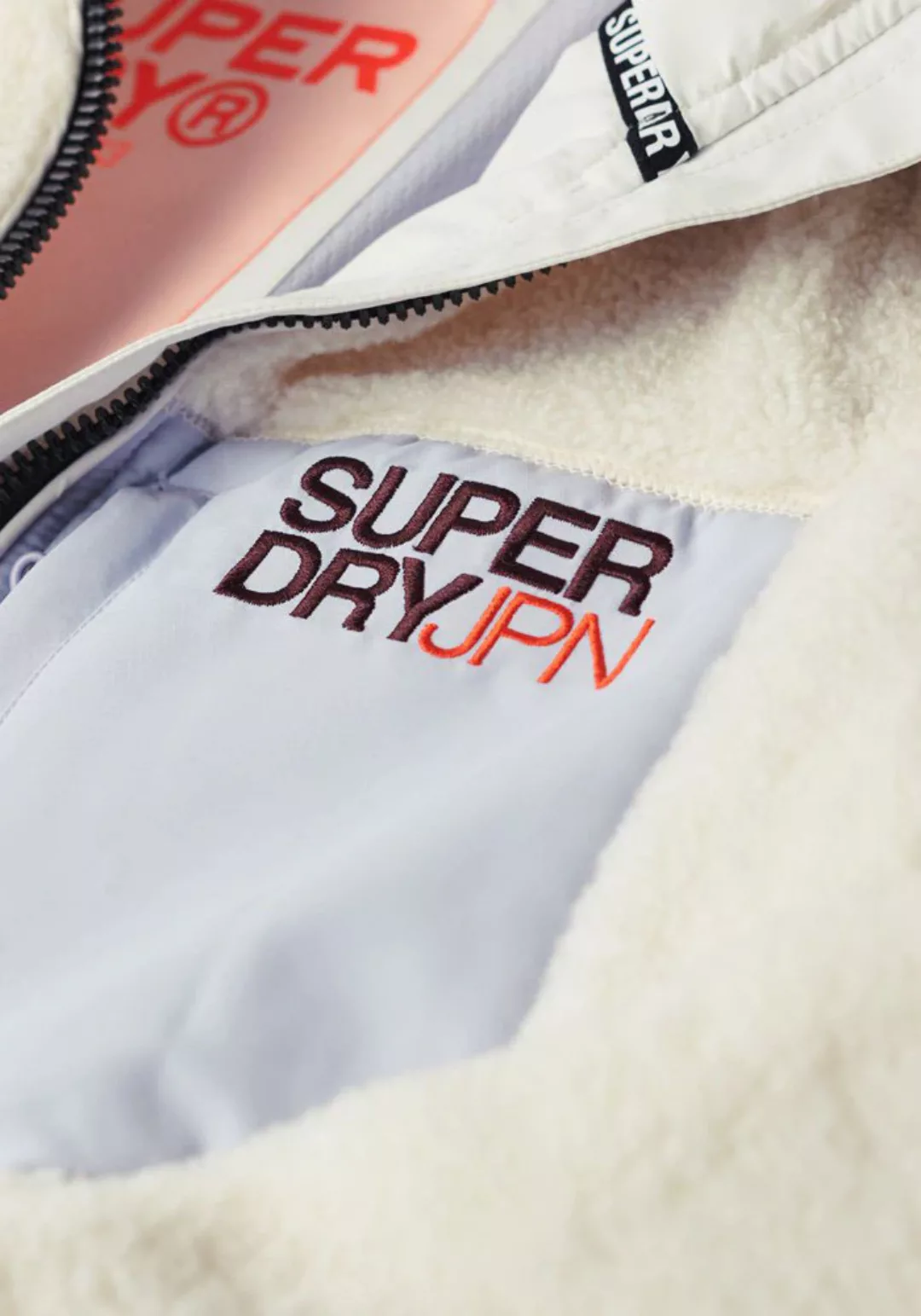 Superdry Outdoorjacke HOODED FLEECE TREKKER JKT günstig online kaufen