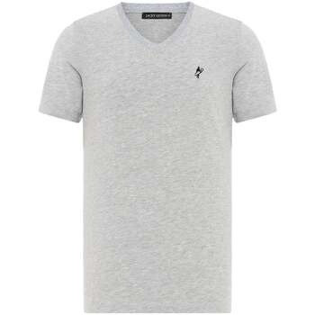 Jacey Quinn  T-Shirts & Poloshirts Diggory Regular Fit V-Neck T-shirt günstig online kaufen