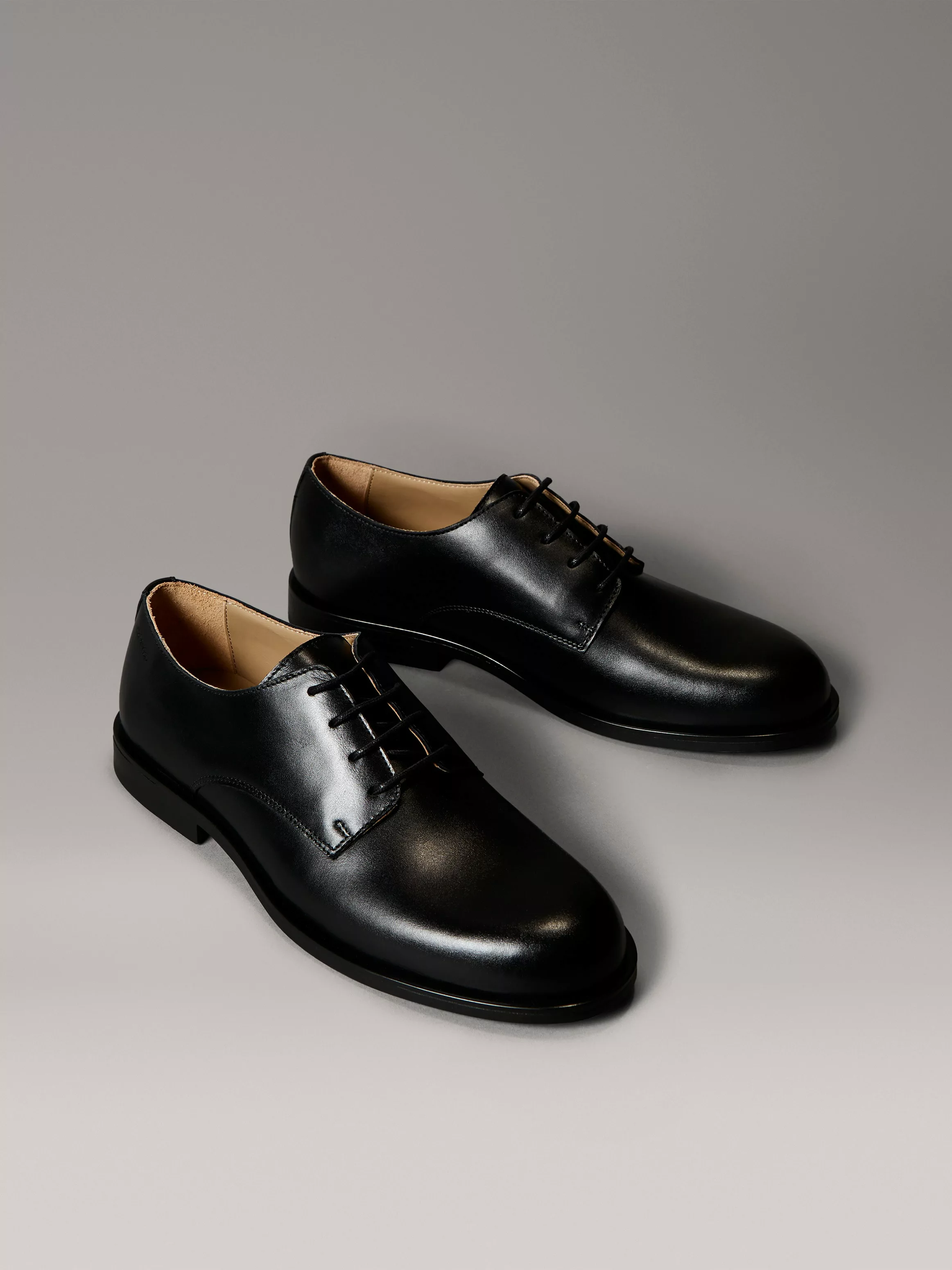 Calvin Klein Schnürschuh "ESS RUBBER DERBY LTH", Anzugschuh, Business-Schnü günstig online kaufen