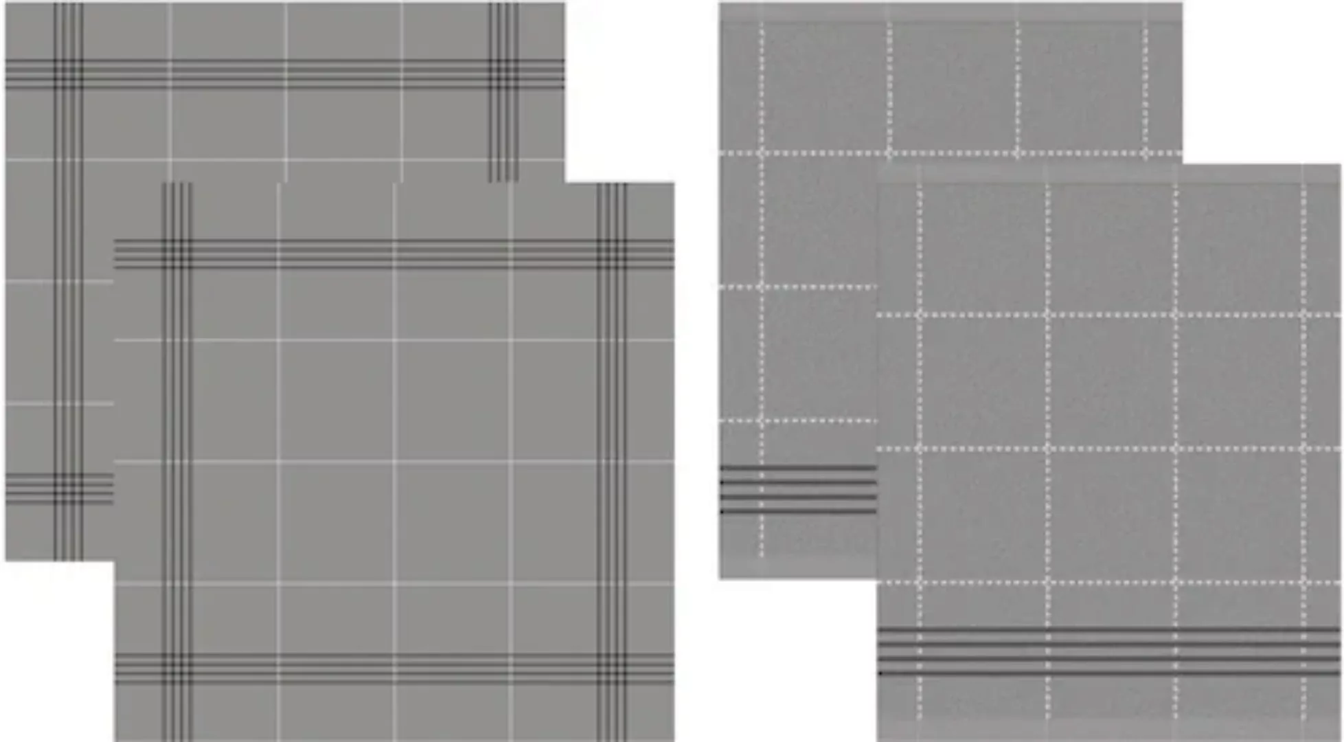 DDDDD Geschirrtuch »Morvan«, (Set, 4 tlg., Combi-Set: bestehend aus 2x Küch günstig online kaufen