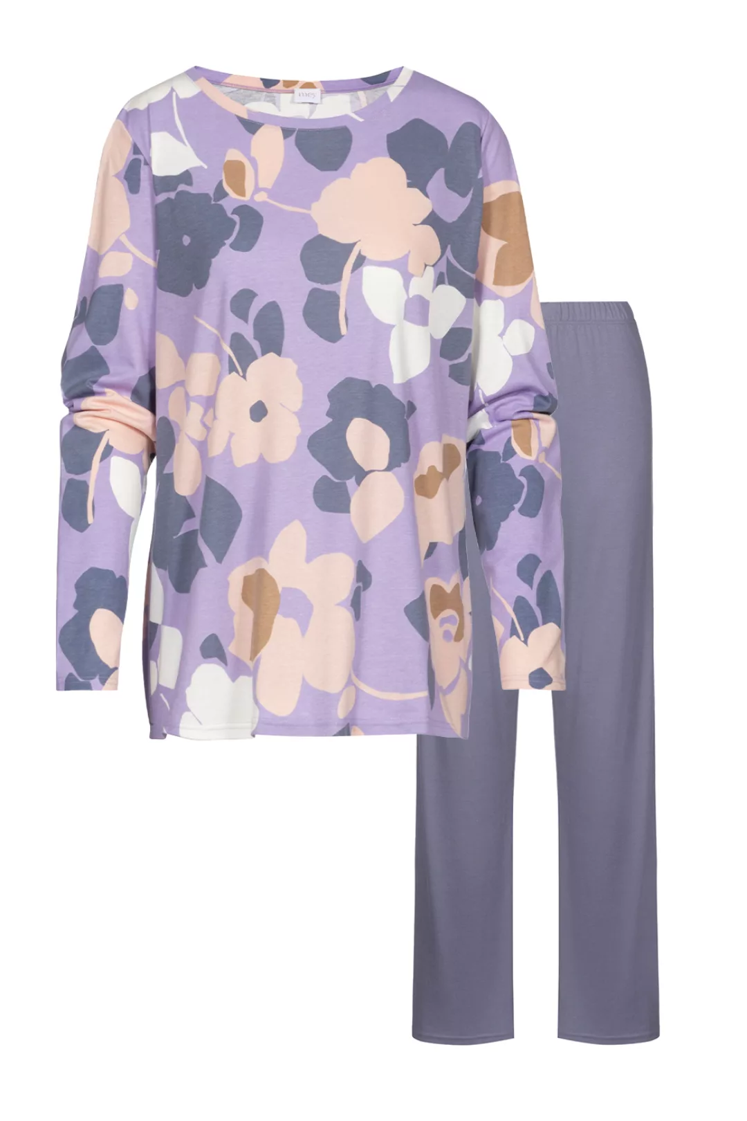 Mey Damenwäsche Pyjama lang Michelle Mynight 42 violett günstig online kaufen