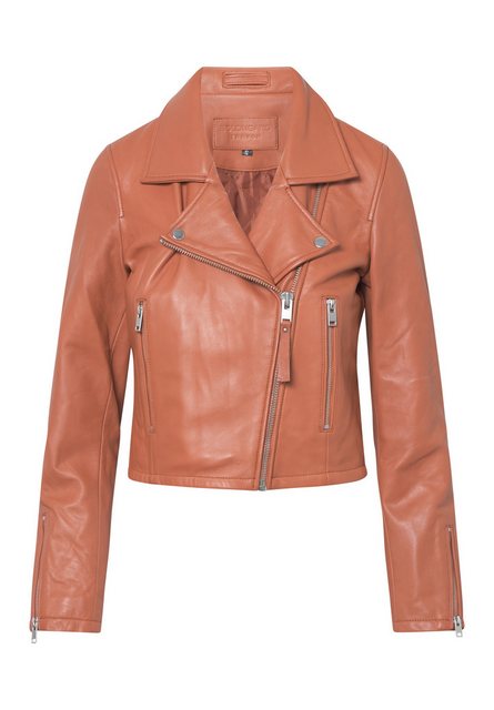 Bolongaro Trevor Bikerjacke MINIMAL BIKER AsymmetrischerVorderverschluss,Re günstig online kaufen