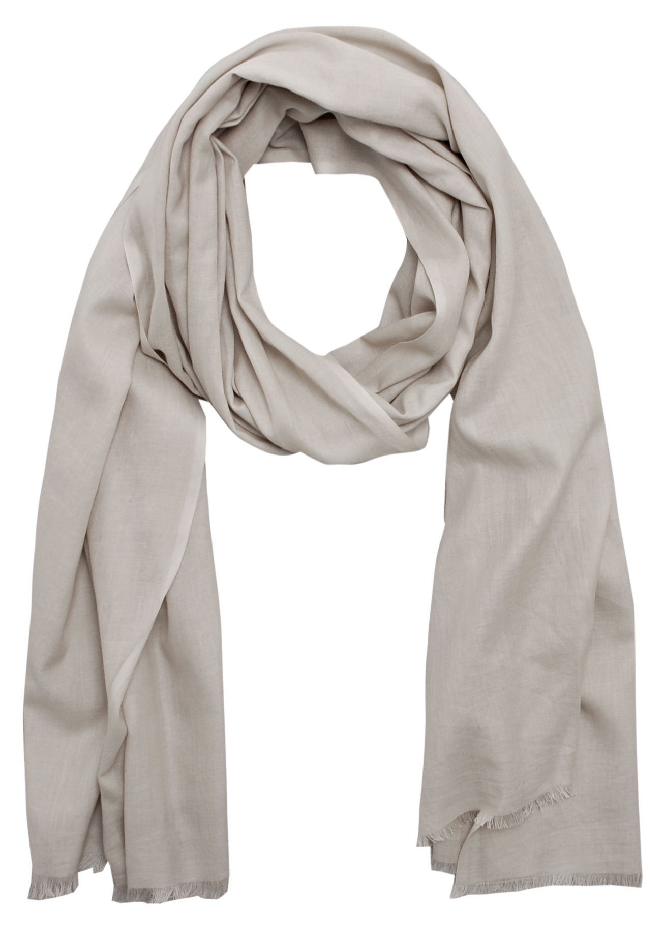 Bovari Schal Damen-Schal aus 100% gekämmter günstig online kaufen