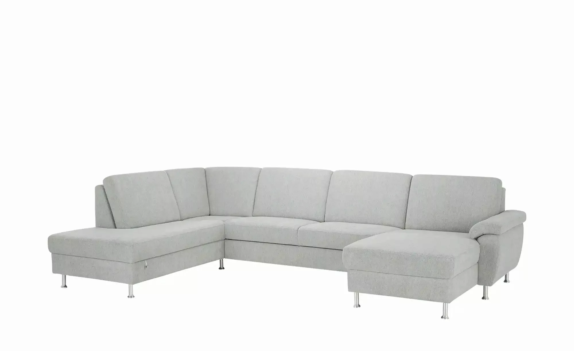 Diva Wohnlandschaft  Diva ¦ silber ¦ Maße (cm): B: 330 H: 90 T: 210.0 Polst günstig online kaufen