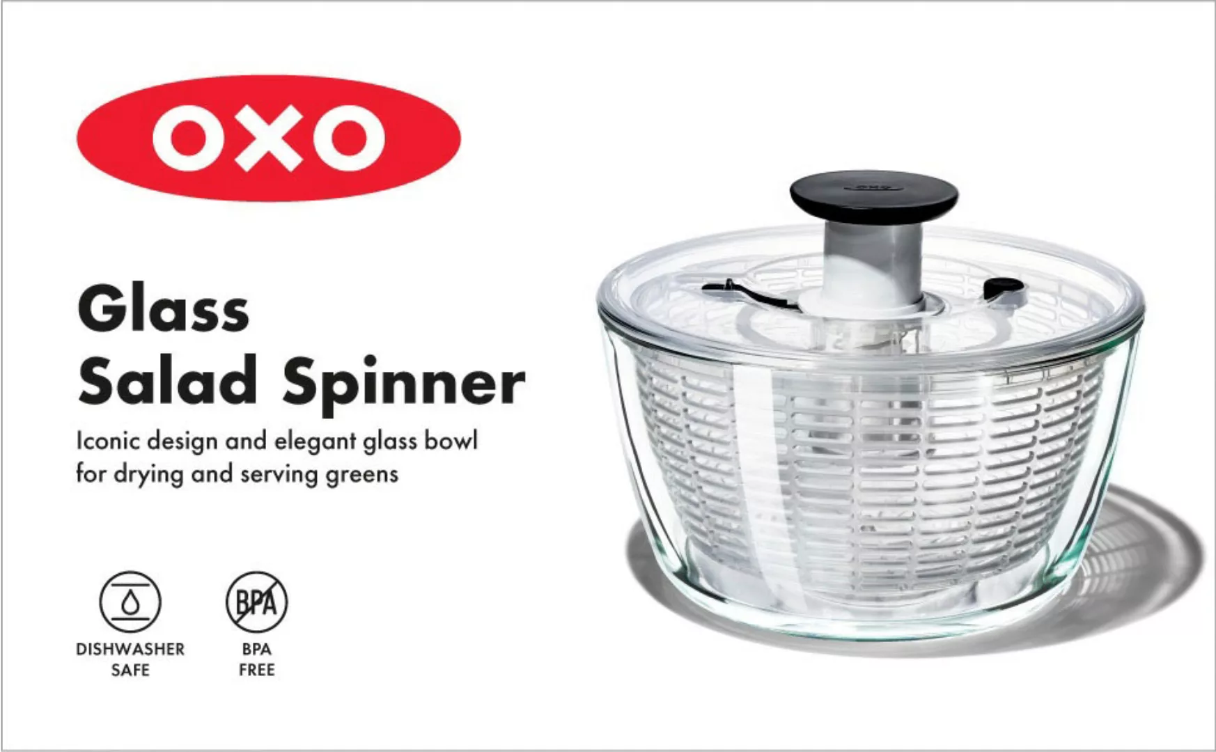 OXO Good Grips Salatschleuder, Glas günstig online kaufen