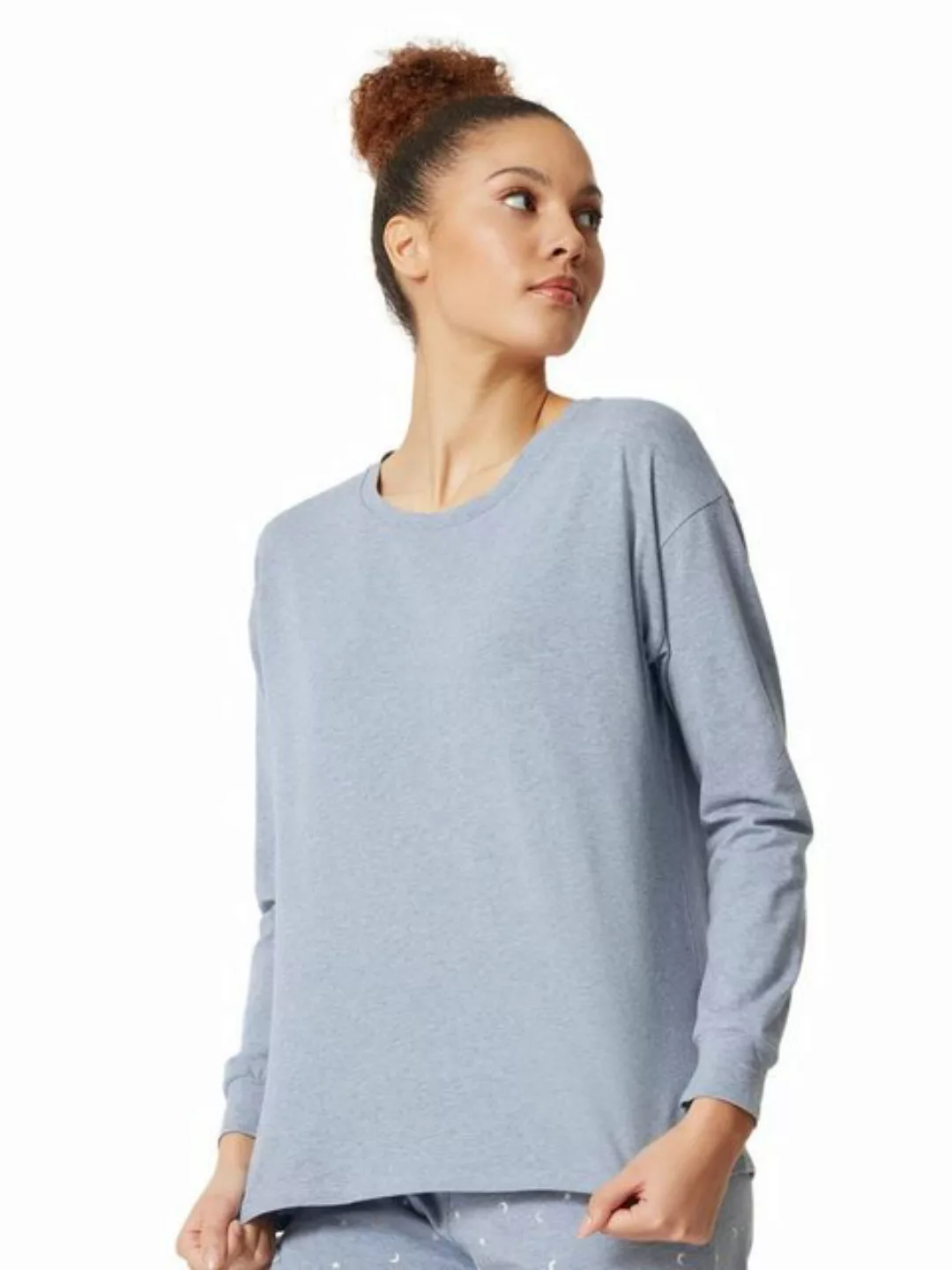 Skiny T-Shirt Damen Shirt langarm Night In Mix & Match (Stück, 1-tlg) - günstig online kaufen
