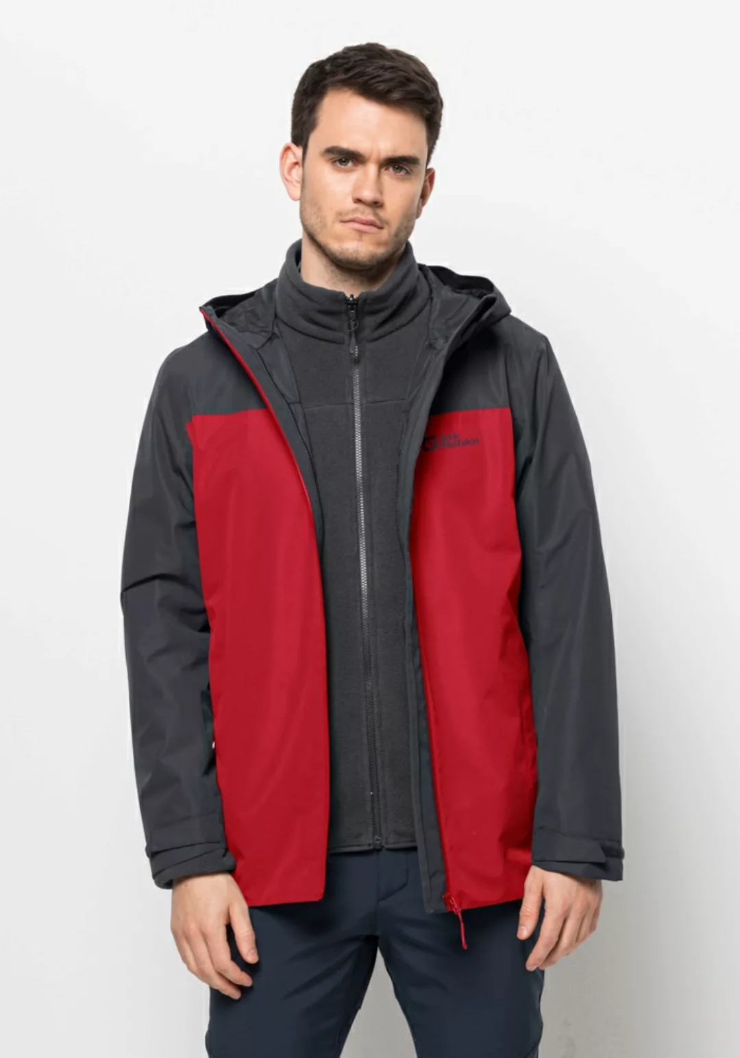 Jack Wolfskin 3-in-1-Funktionsjacke "TAUBENBERG 3IN1 JKT M", (2 teilig), mi günstig online kaufen