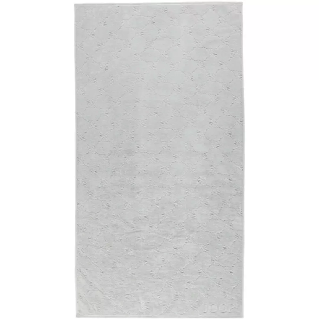 JOOP Uni Cornflower 1670 - Farbe: platin - 705 - Duschtuch 80x150 cm günstig online kaufen