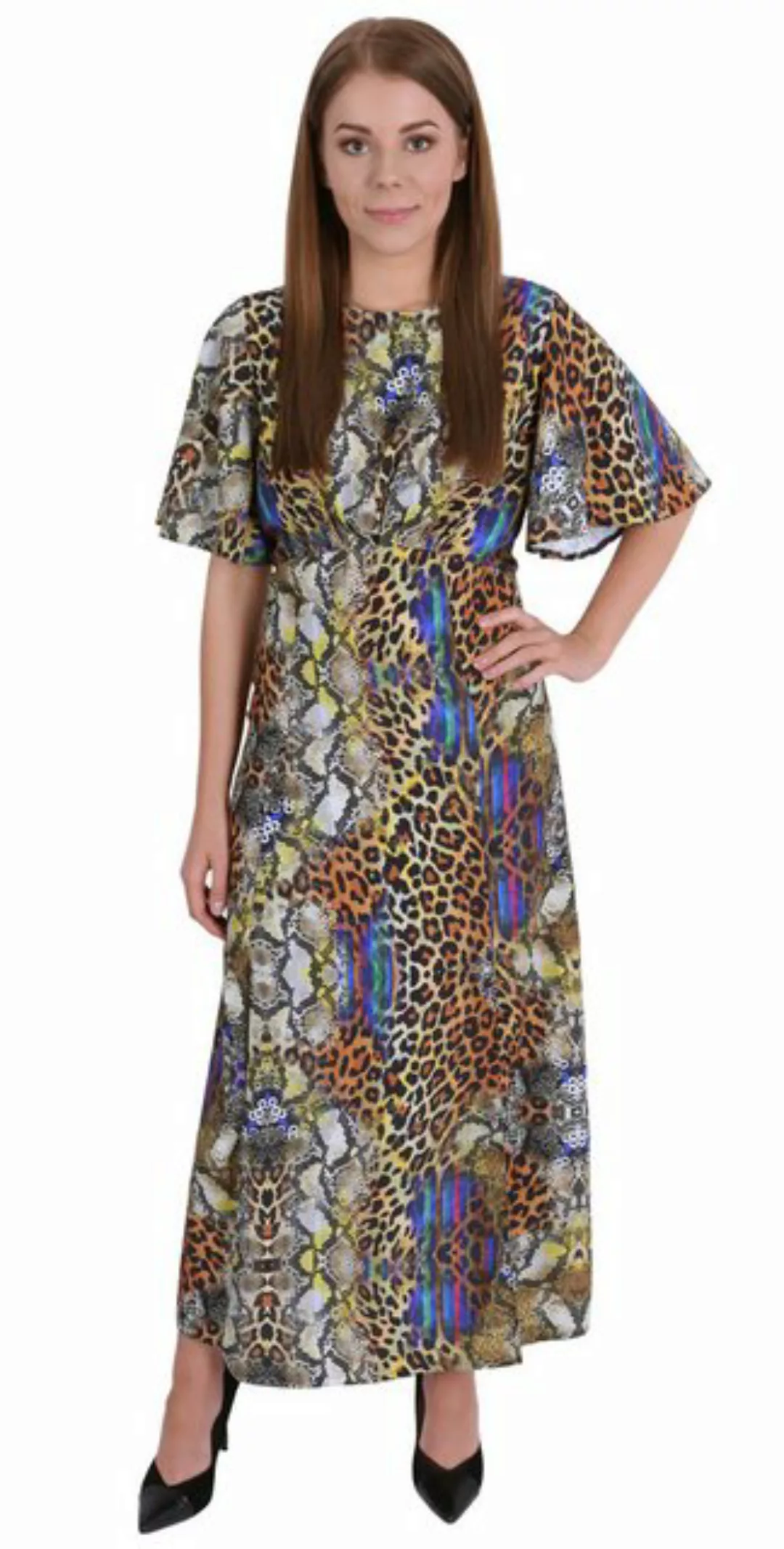 Sarcia.eu Maxikleid Kleid in farbenfrohen Tiermustern von John Zack M günstig online kaufen