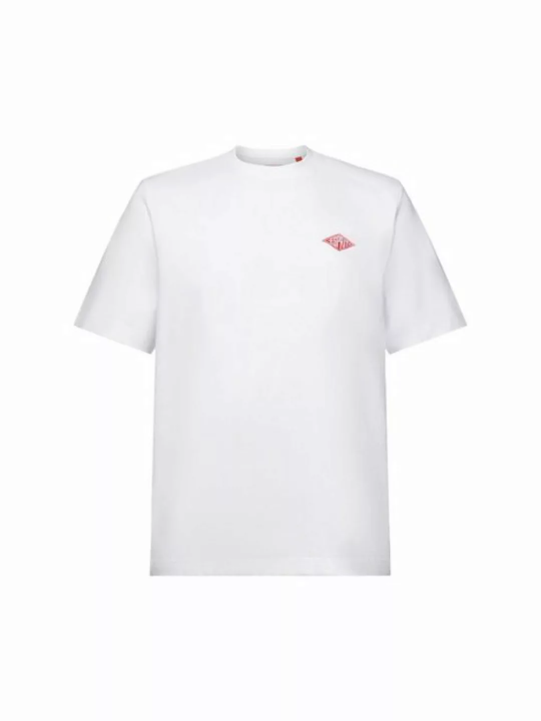 Esprit T-Shirt Kurzärmliges Logo-T-Shirt (1-tlg) günstig online kaufen