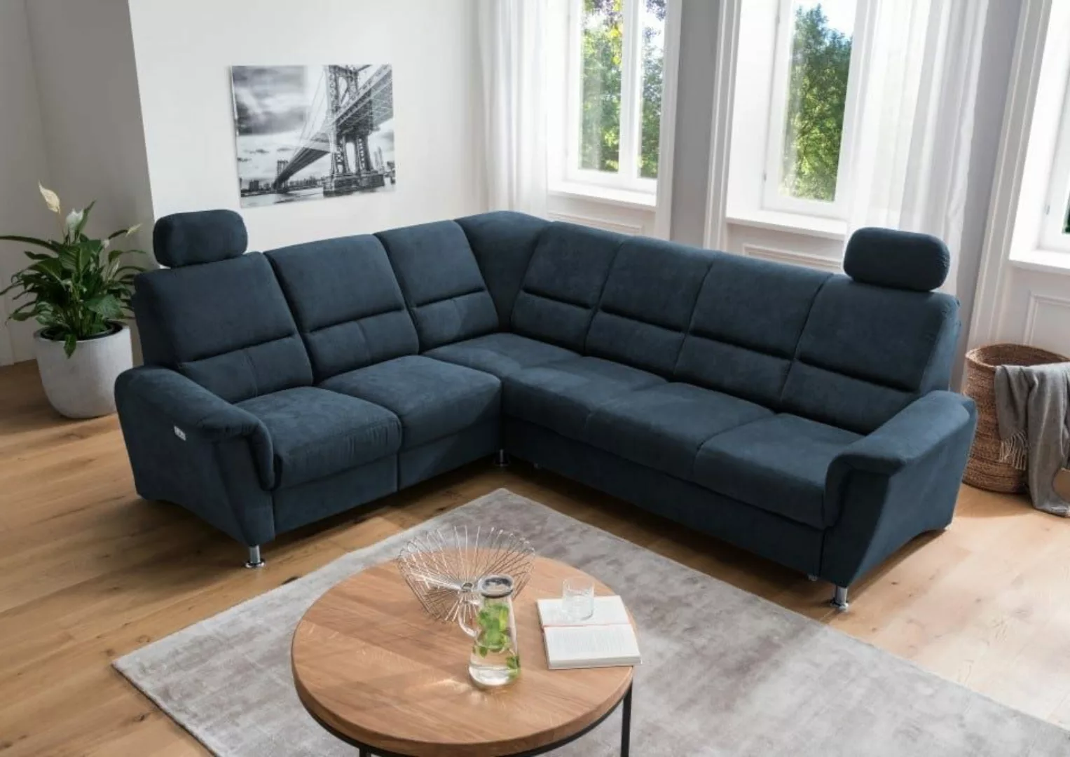 Myhomelando Ecksofa Paris, mit elektronischer Relaxfunktion, günstig online kaufen