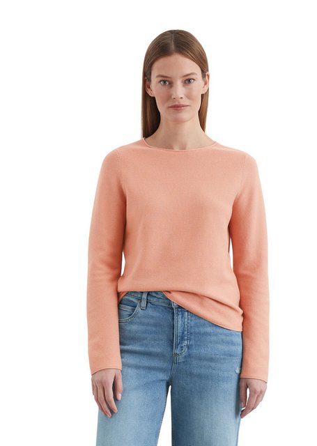 Marc O'Polo Rundhalspullover aus softem Organic Cotton günstig online kaufen